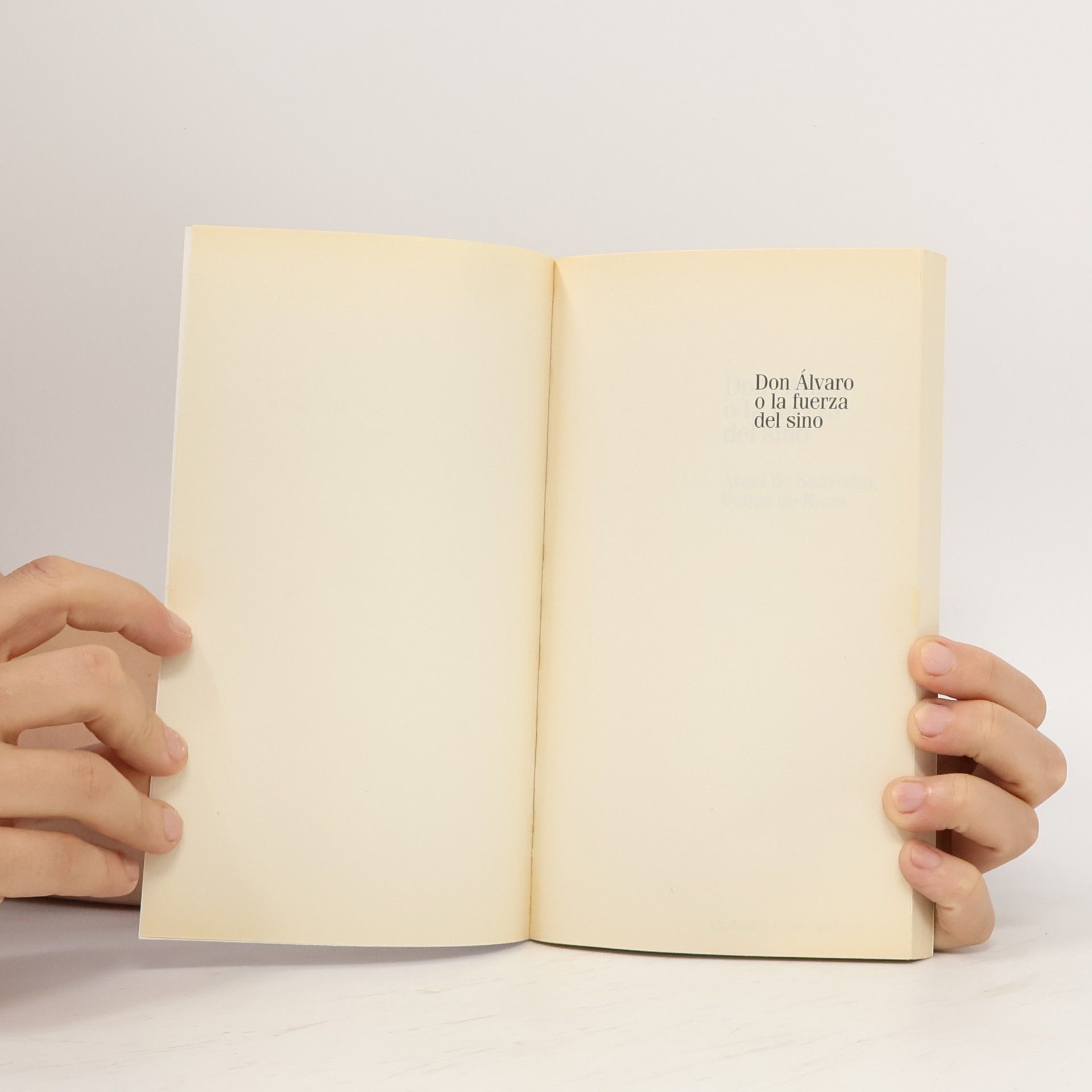 Autorenkollektiv Don Álvaro o La fuerza del sino