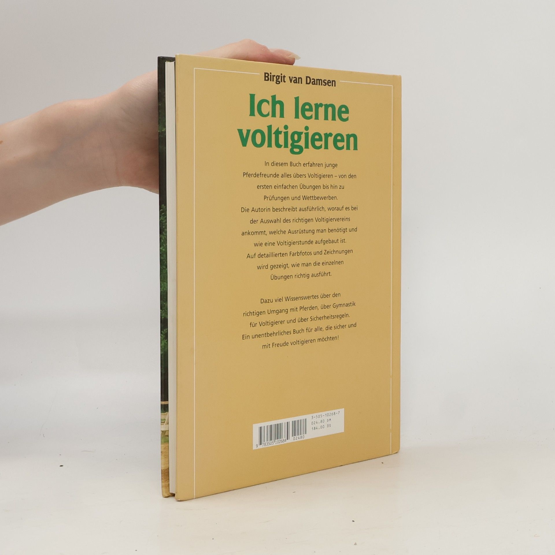 Birgit van Damsen Ich lerne Voltigieren