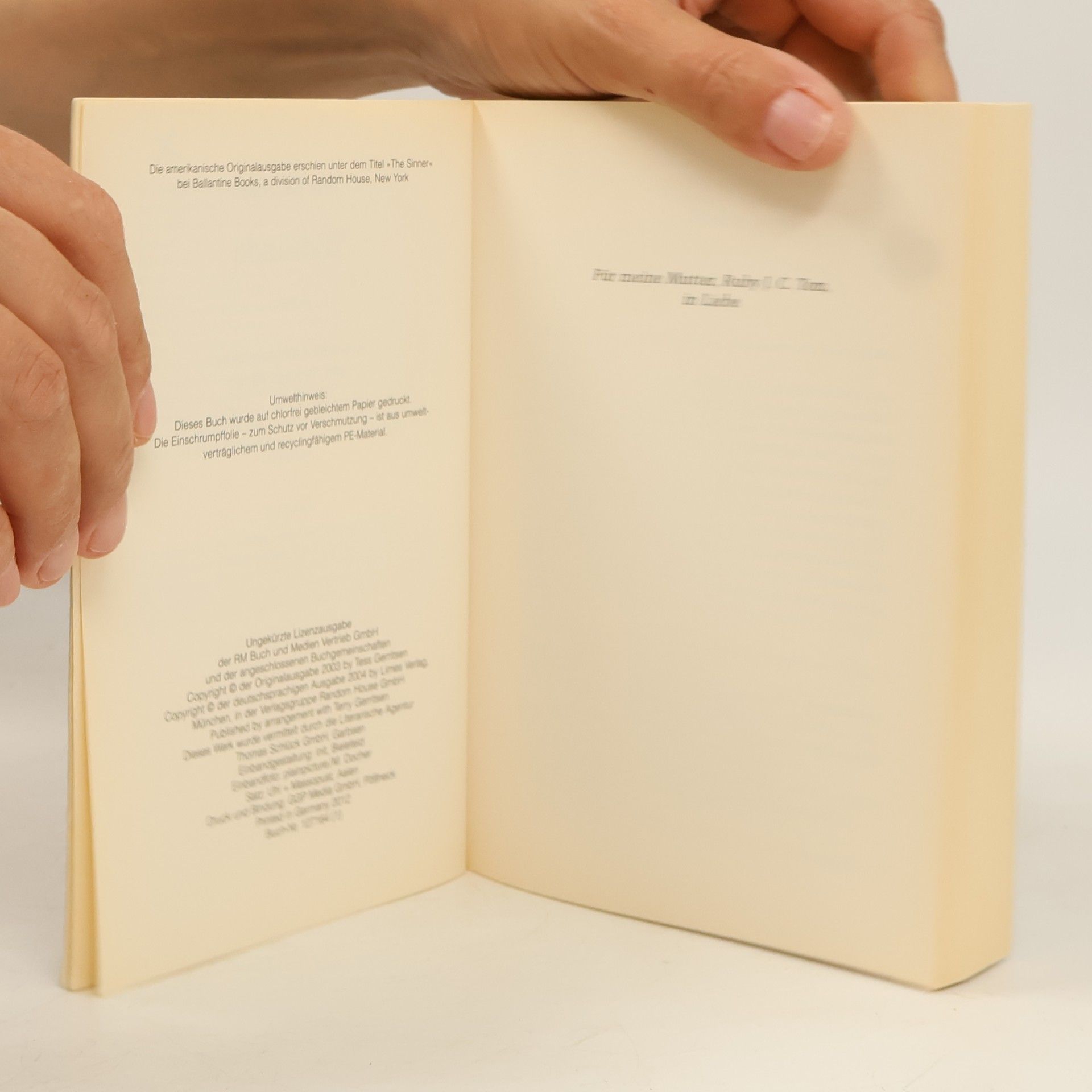 Tess Gerritsen Todsünde