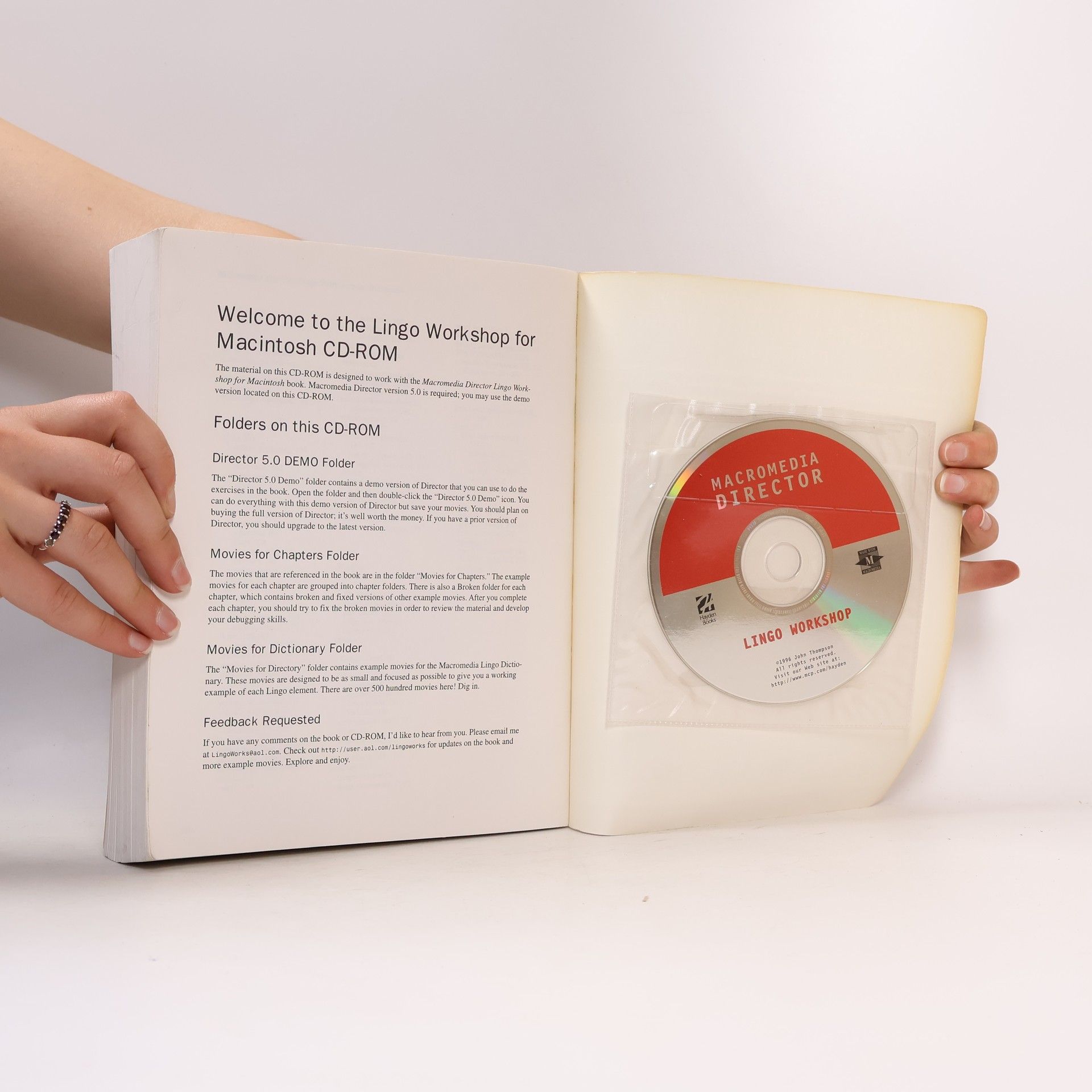 John J.T. Thompson Macromedia Director Lingo Workshop for Macintosh - Second Edition - Covers Version 5.0
