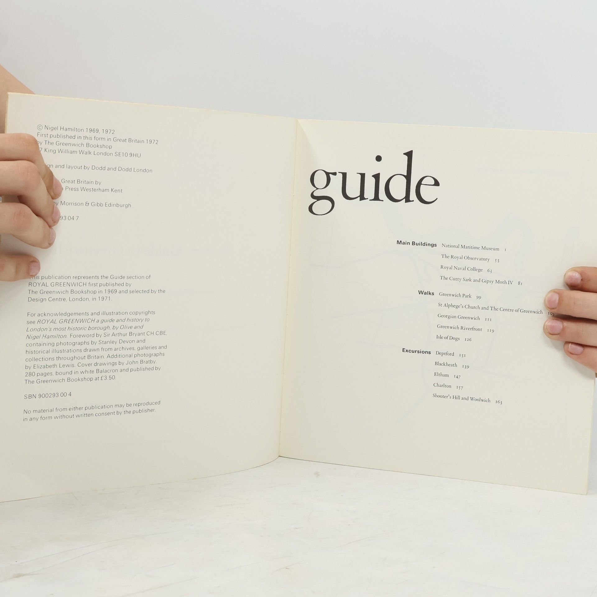 Nigel Hamilton Guide to Greenwich
