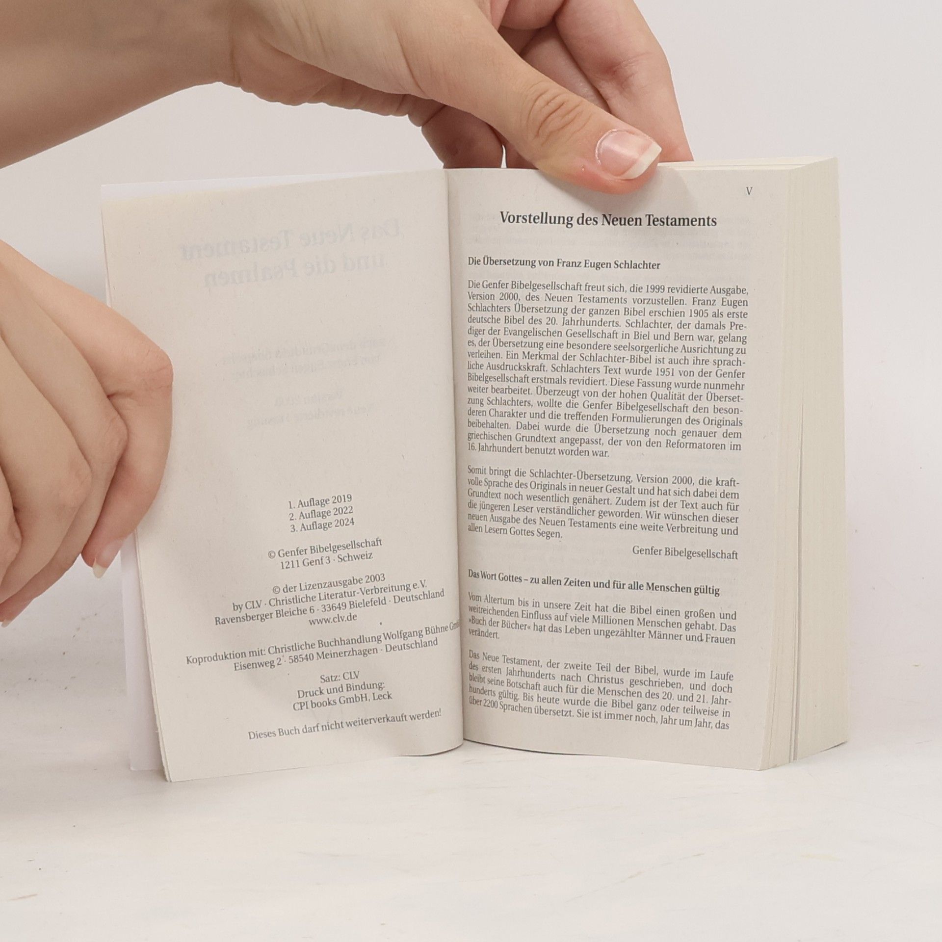 Autorenkollektiv Die Bibel. Neues Testament und Psalmen