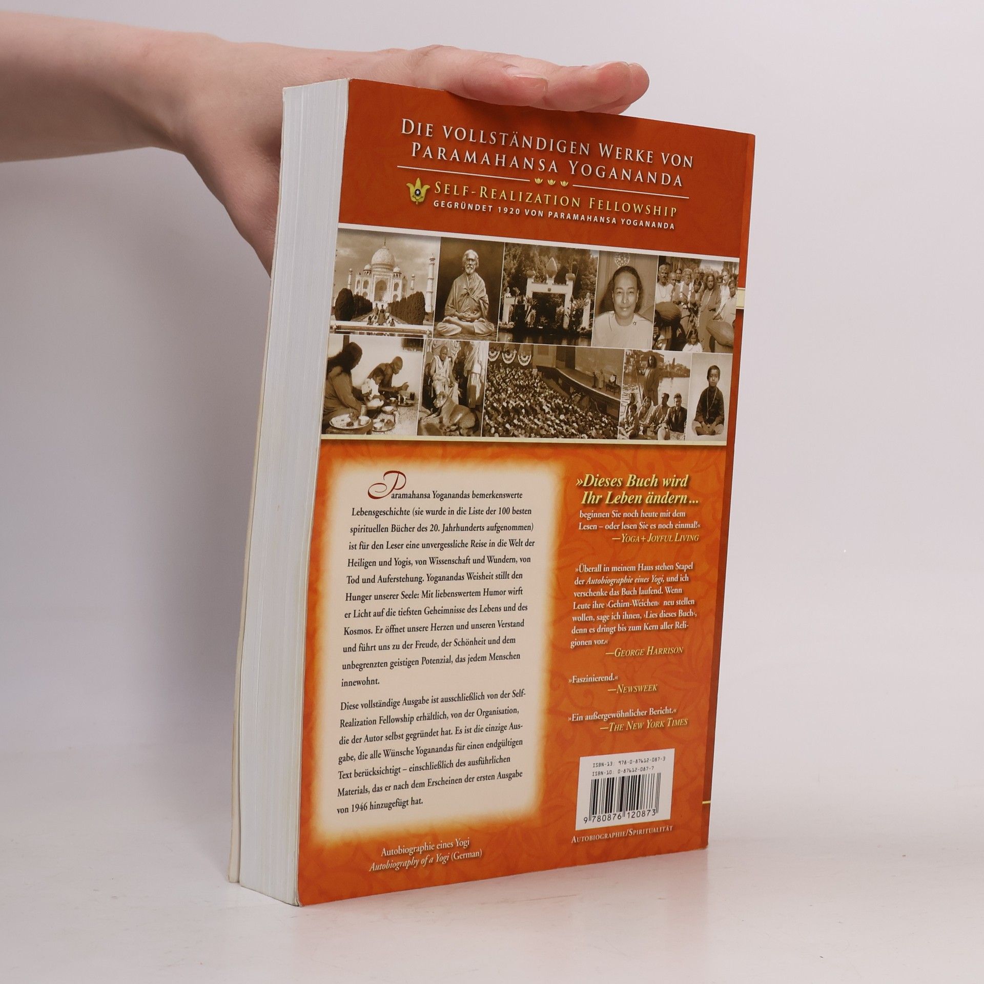 Paramhansa Yoganda Autobiographie eines Yogi