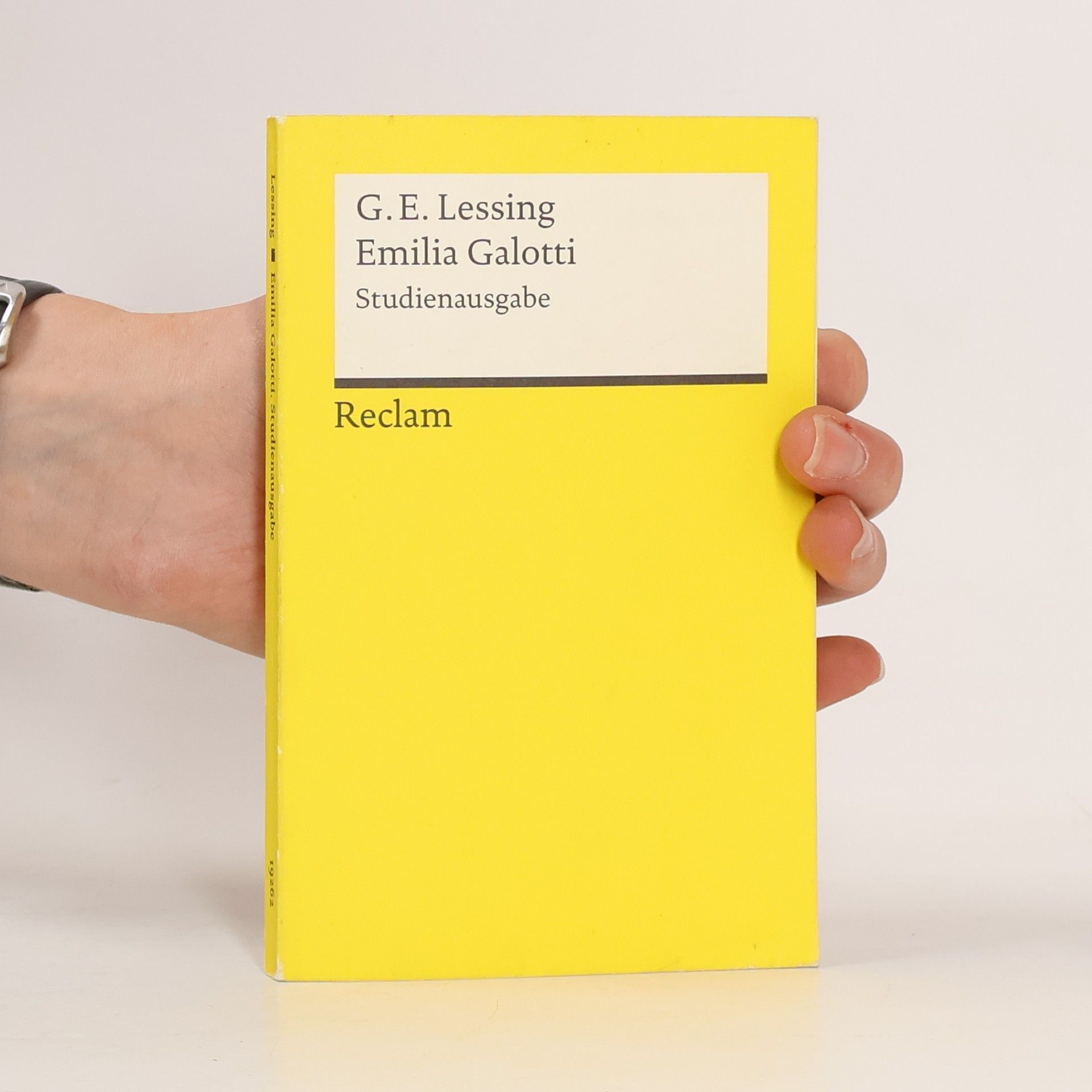 Gotthold Ephraim Lessing Emilia Galotti