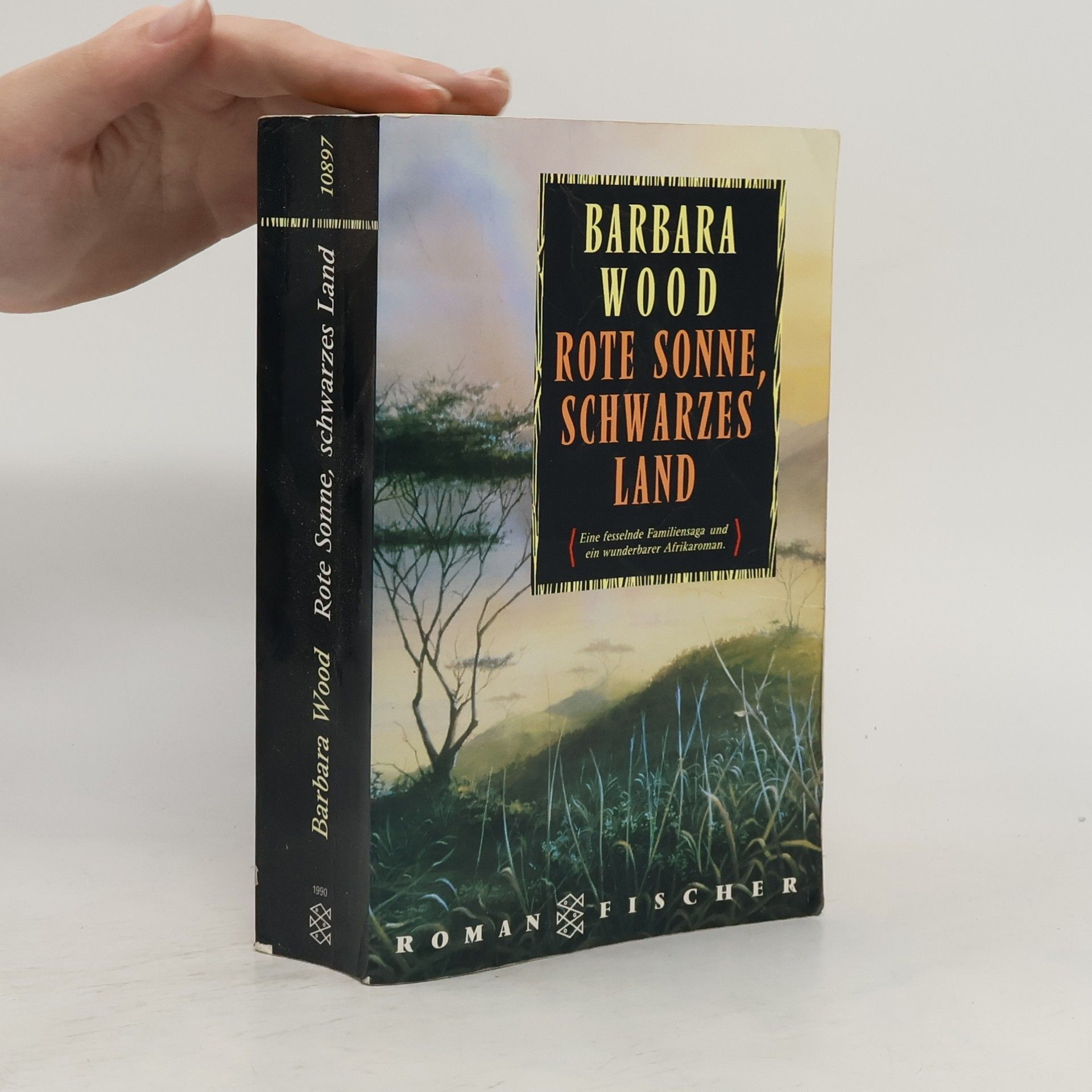 Barbara Wood Rote Sonne, schwarzes Land