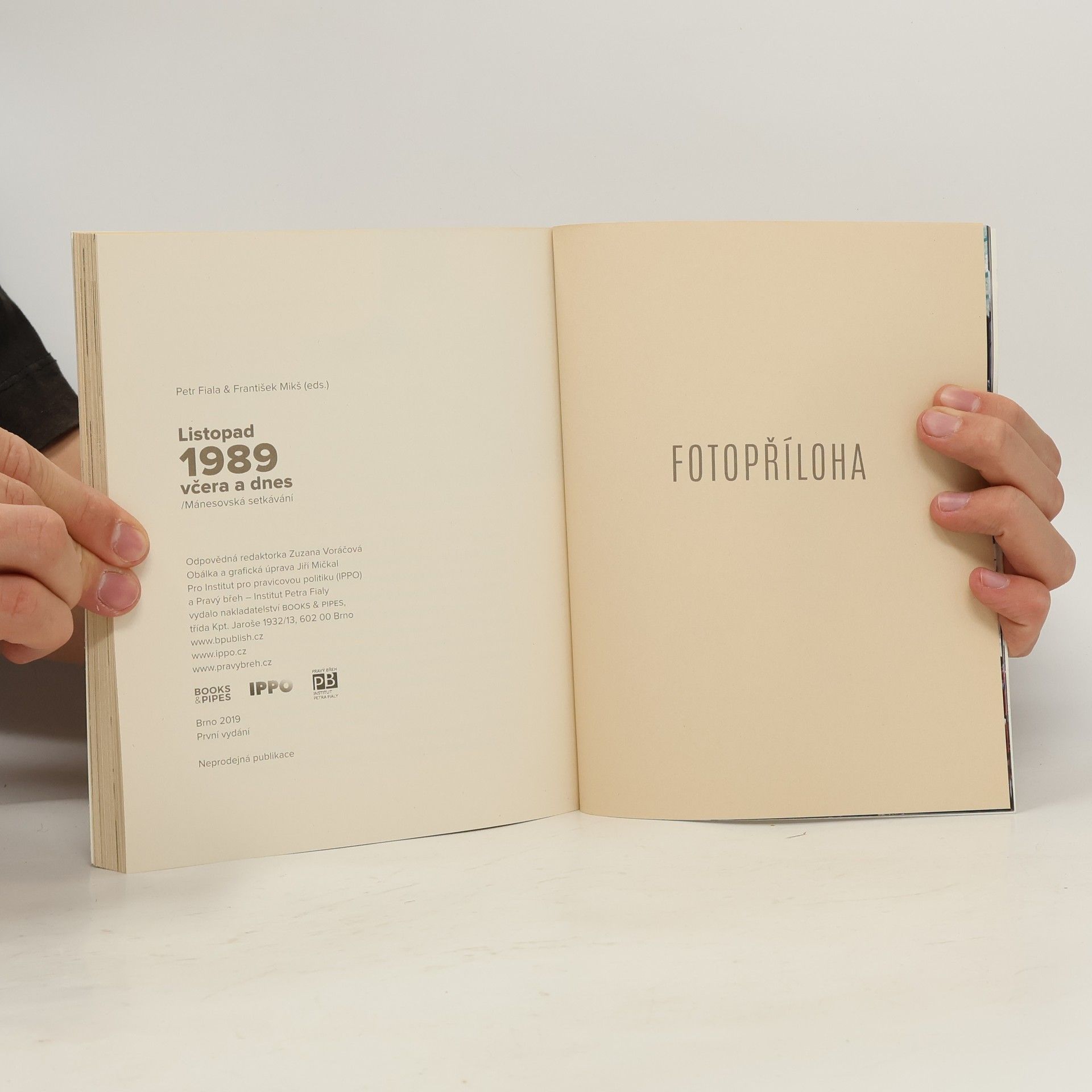 Collectif d'auteurs Listopad 1989. Včera a dnes