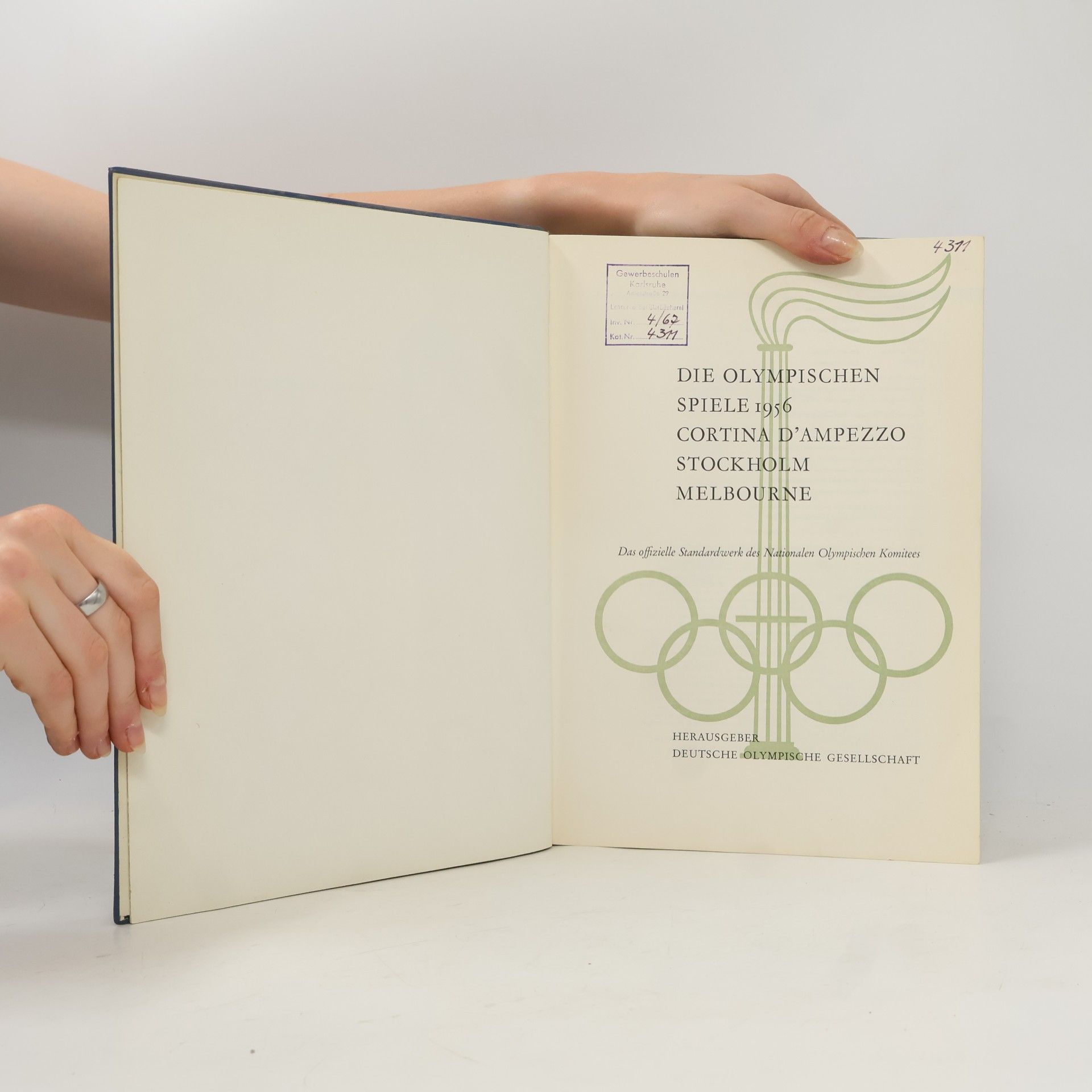 Autorenkollektiv Die Olympischen Spiele 1956