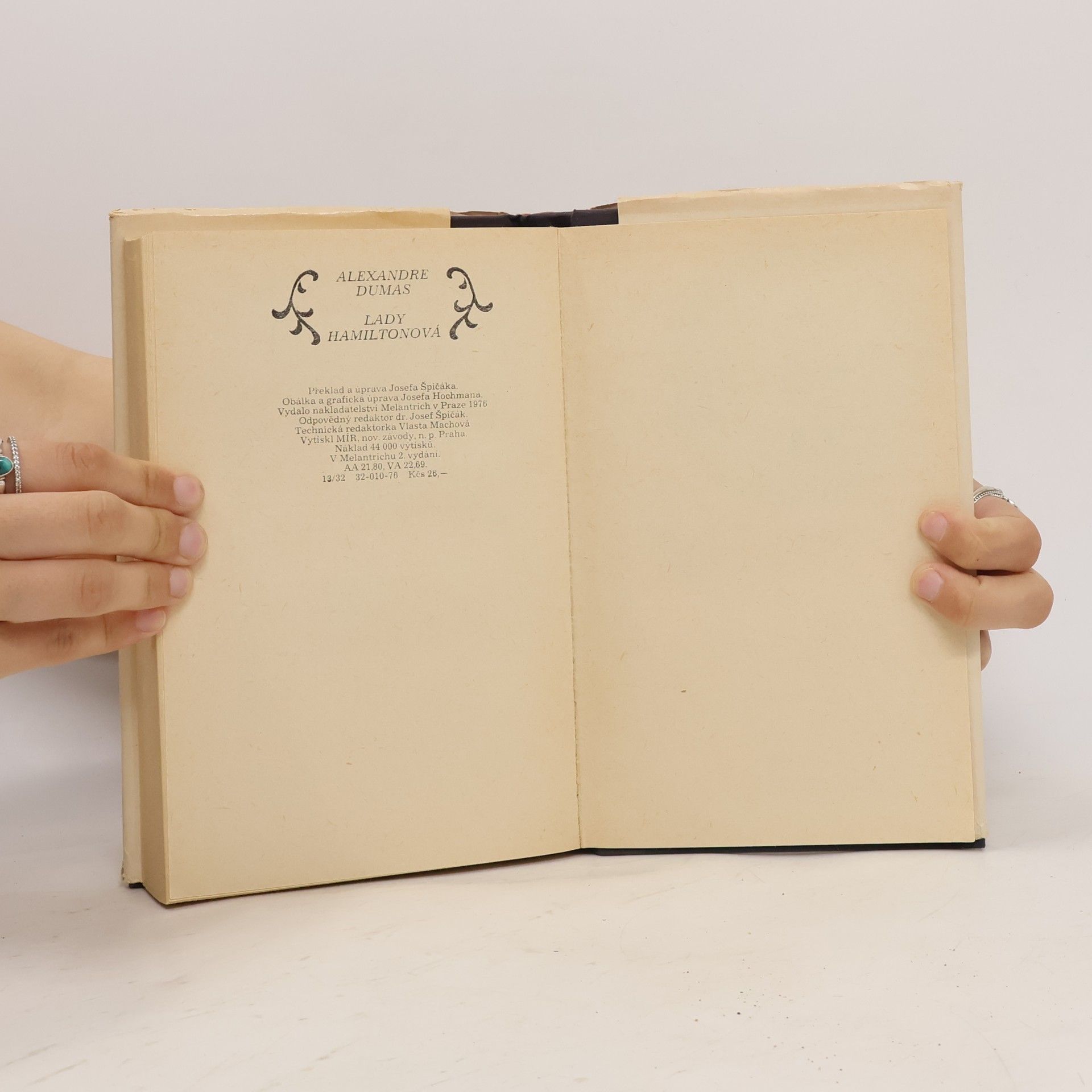 Alexandre Dumas starší Lady Hamiltonová