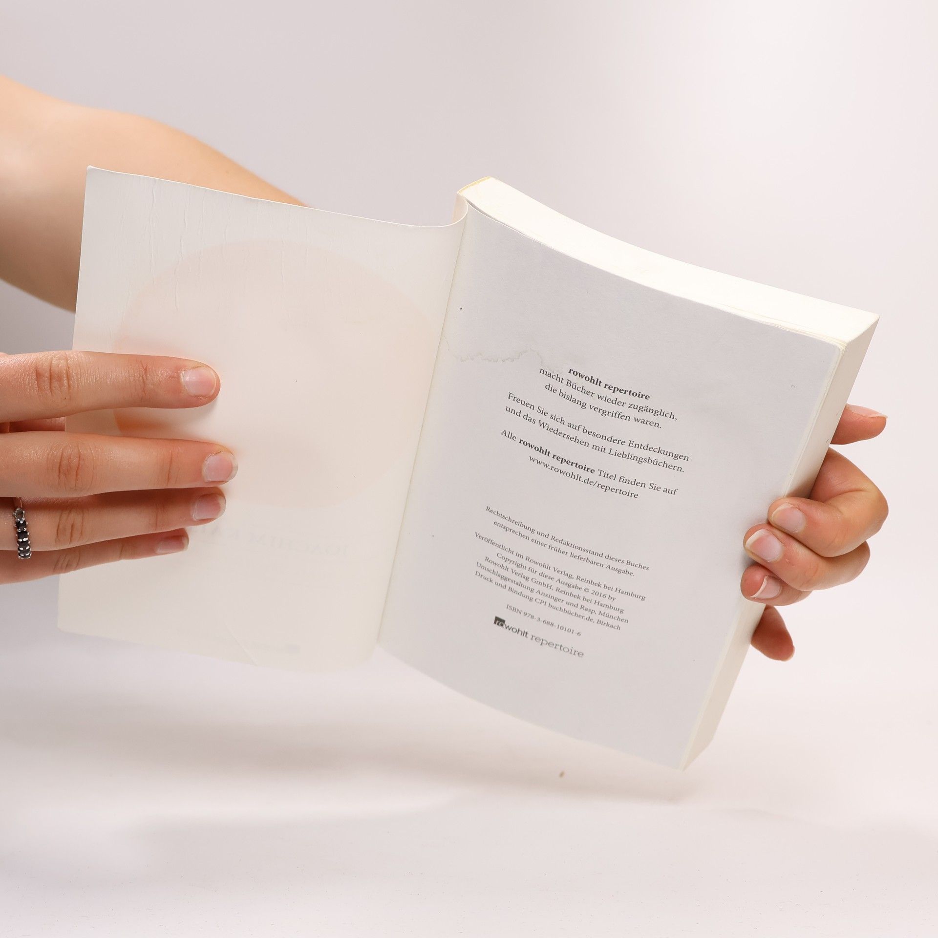 Joachim Kaiser Kleines Theatertagebuch