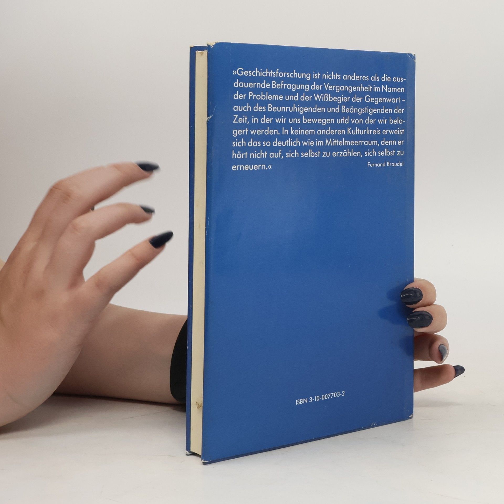 Fernand Braudel Die Welt des Mittelmeeres