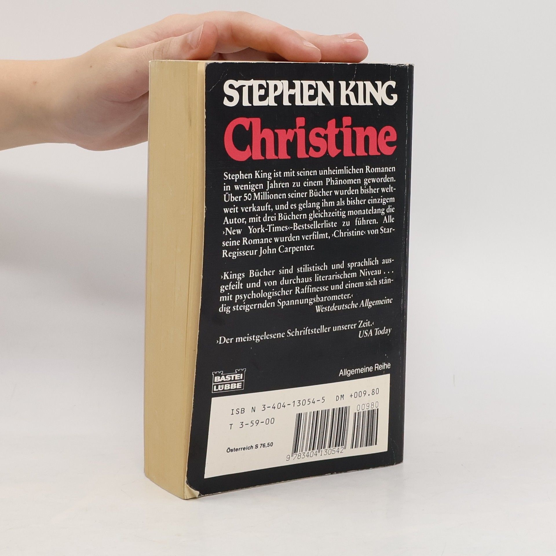 Stephen King Christine