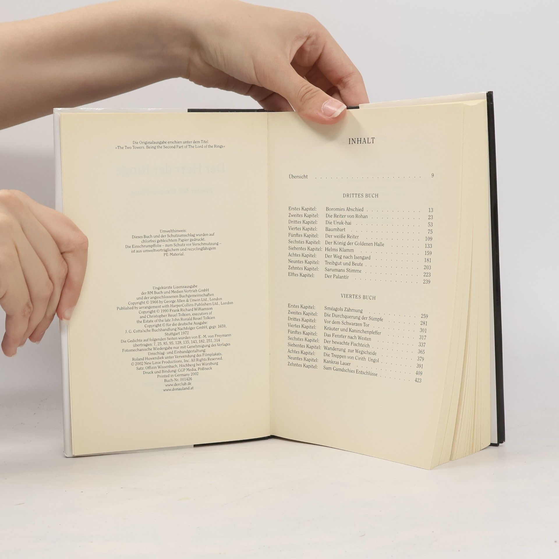 J. R. R. Tolkien Der Herr der Ringe 2. Die zwei Türme