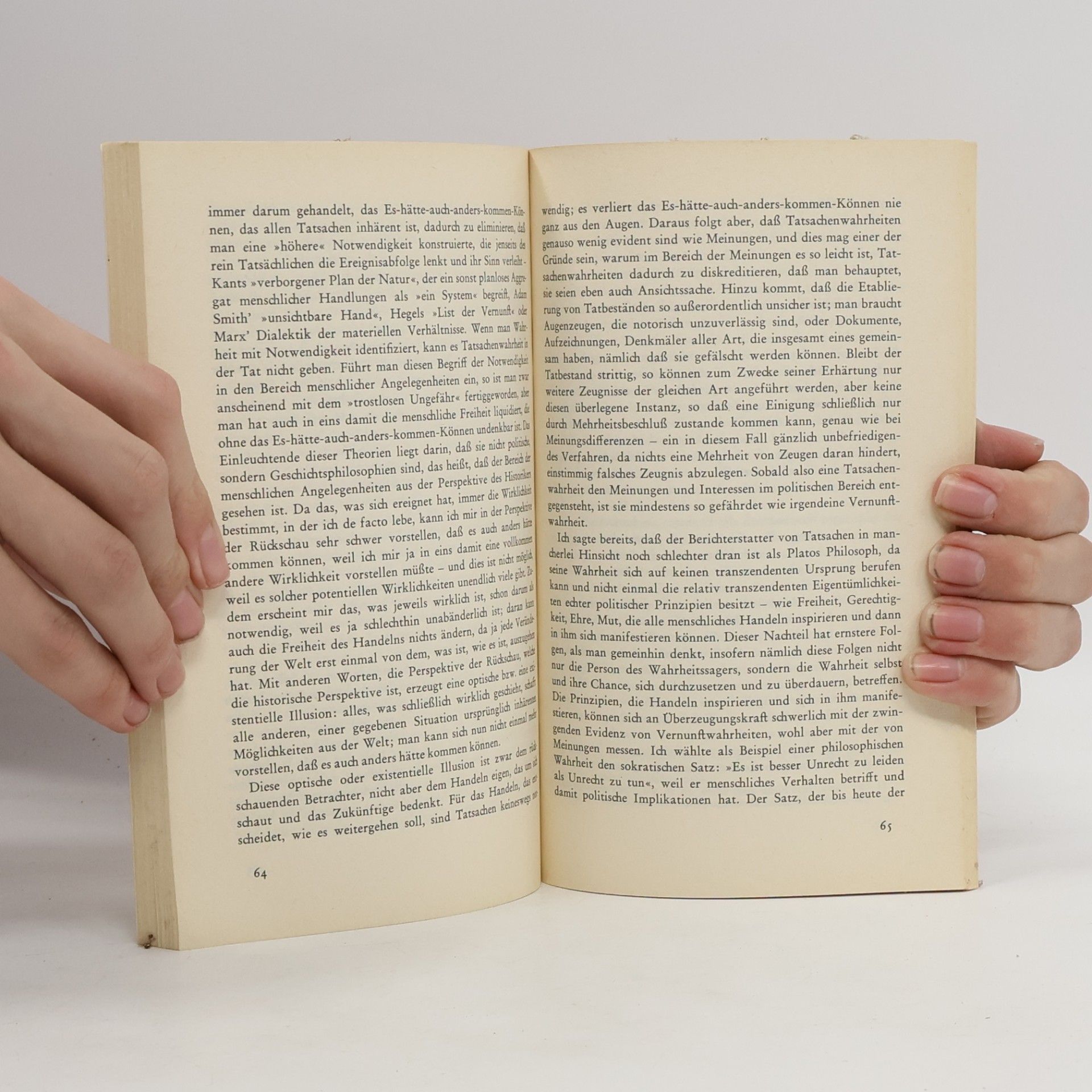 Hannah Arendt Wahrheit und Lüge in der Politik