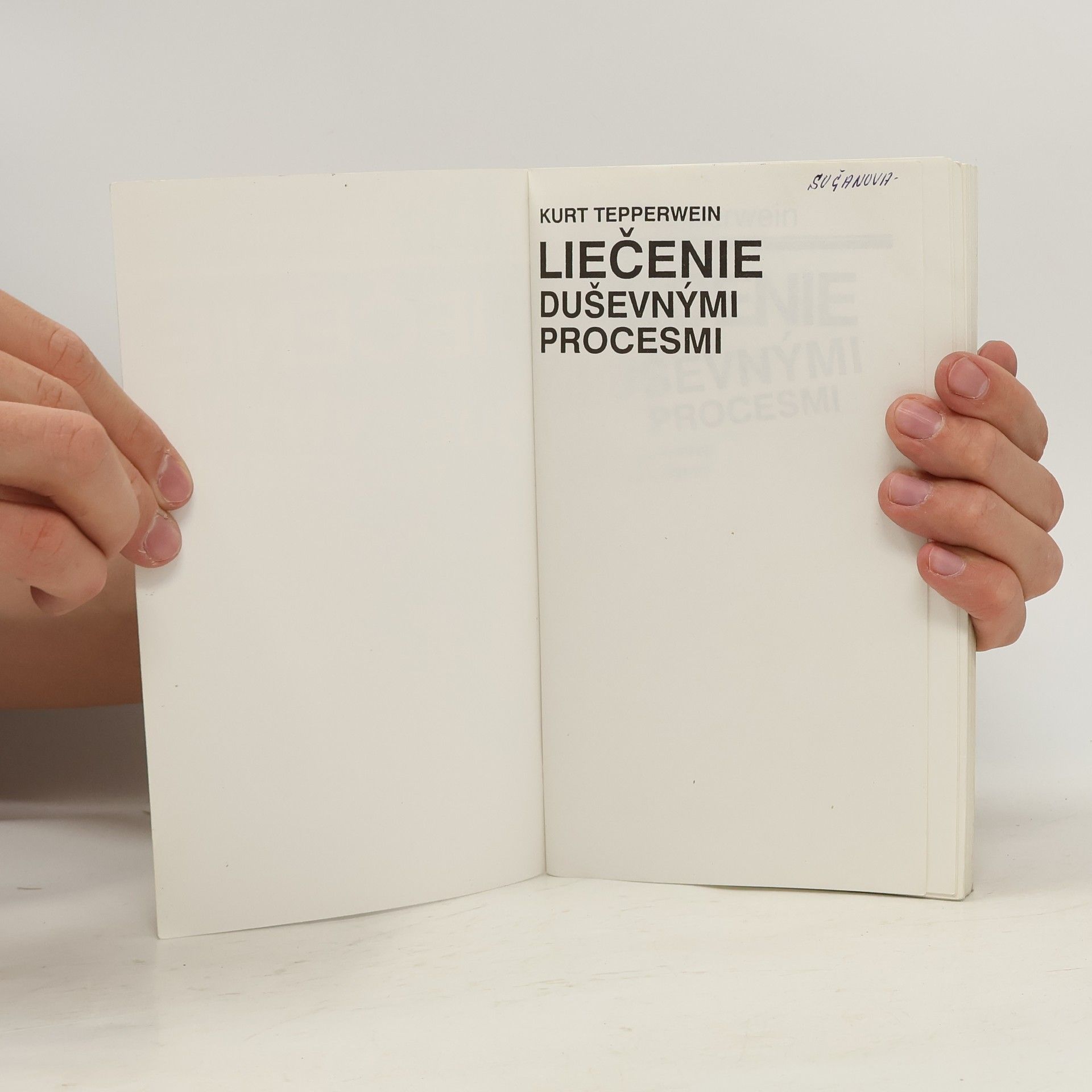 Kurt Tepperwein Liečenie duševnými procesmi