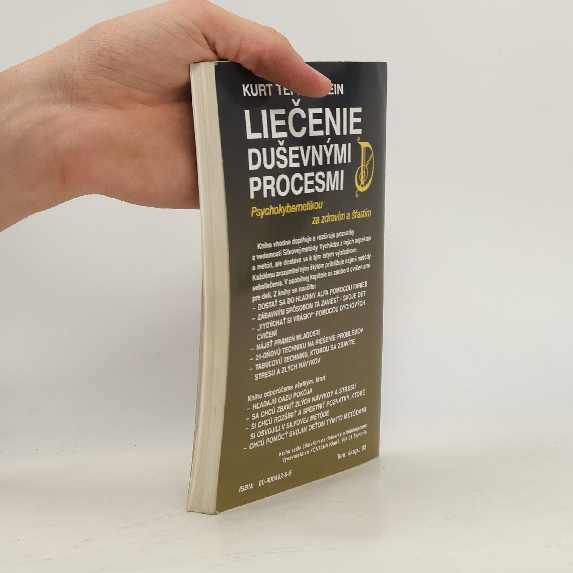 Kurt Tepperwein Liečenie duševnými procesmi