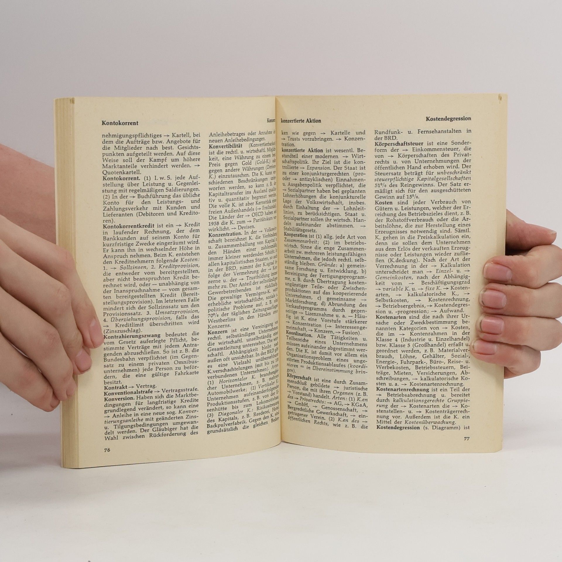 Autorenkollektiv Kleines Wirtschaftslexikon