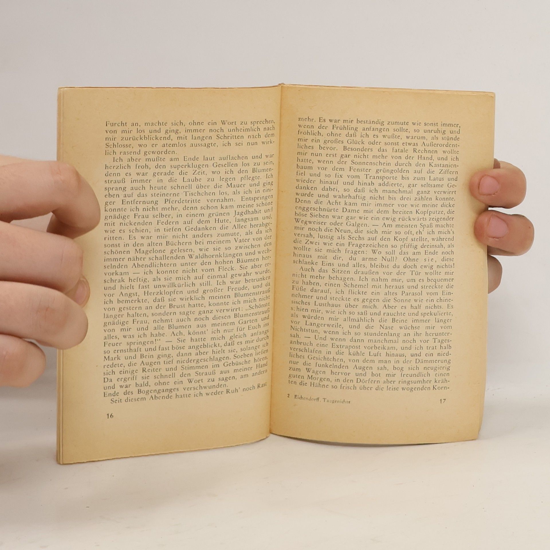 Joseph von Eichendorff Aus dem Leben eines Taugenichts