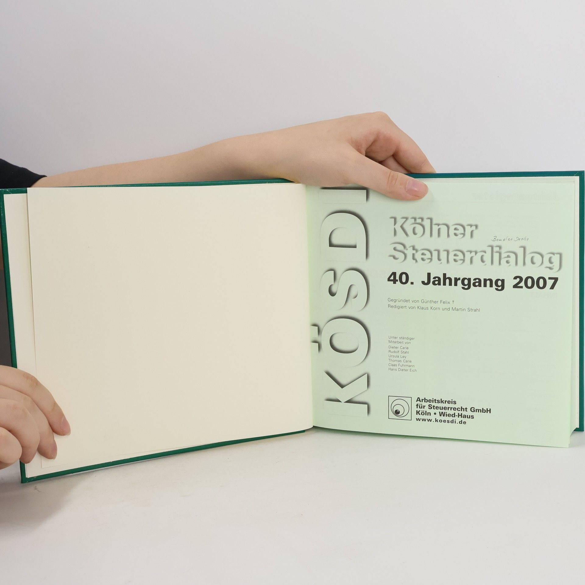 Autorenkollektiv Kölner Steuerdialog