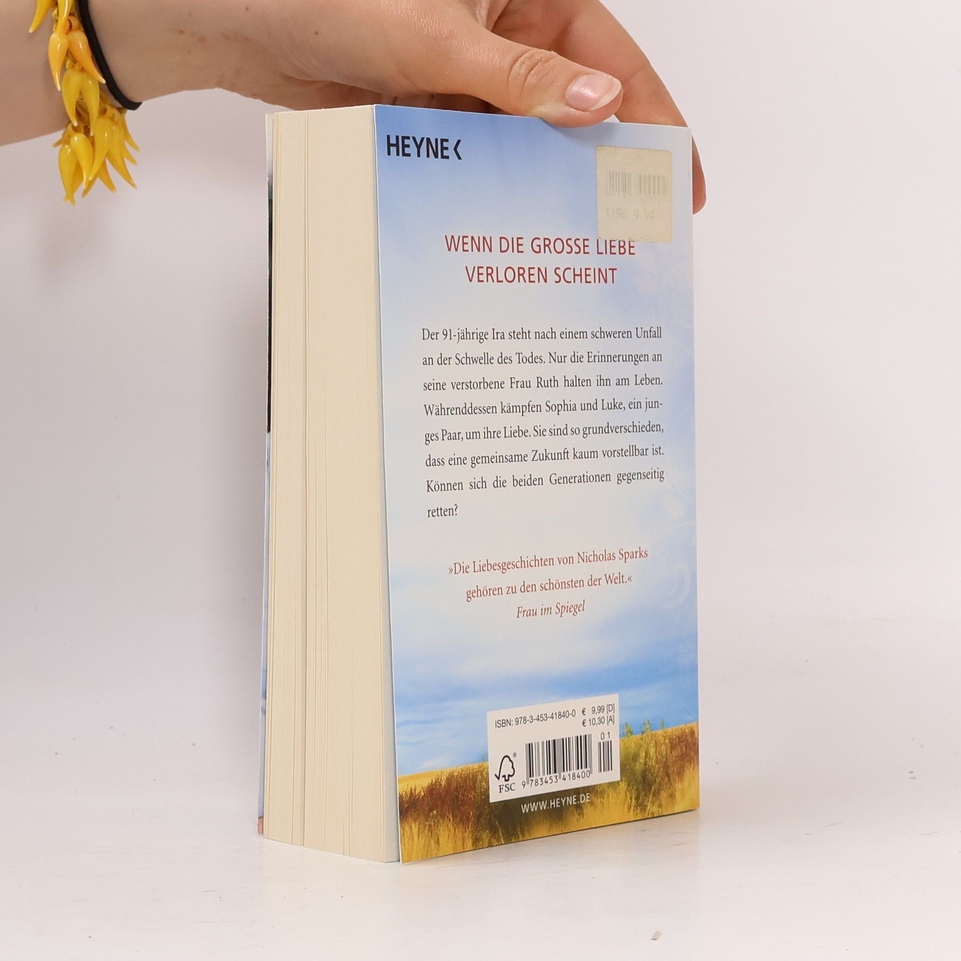 Nicholas Sparks Kein Ort ohne dich
