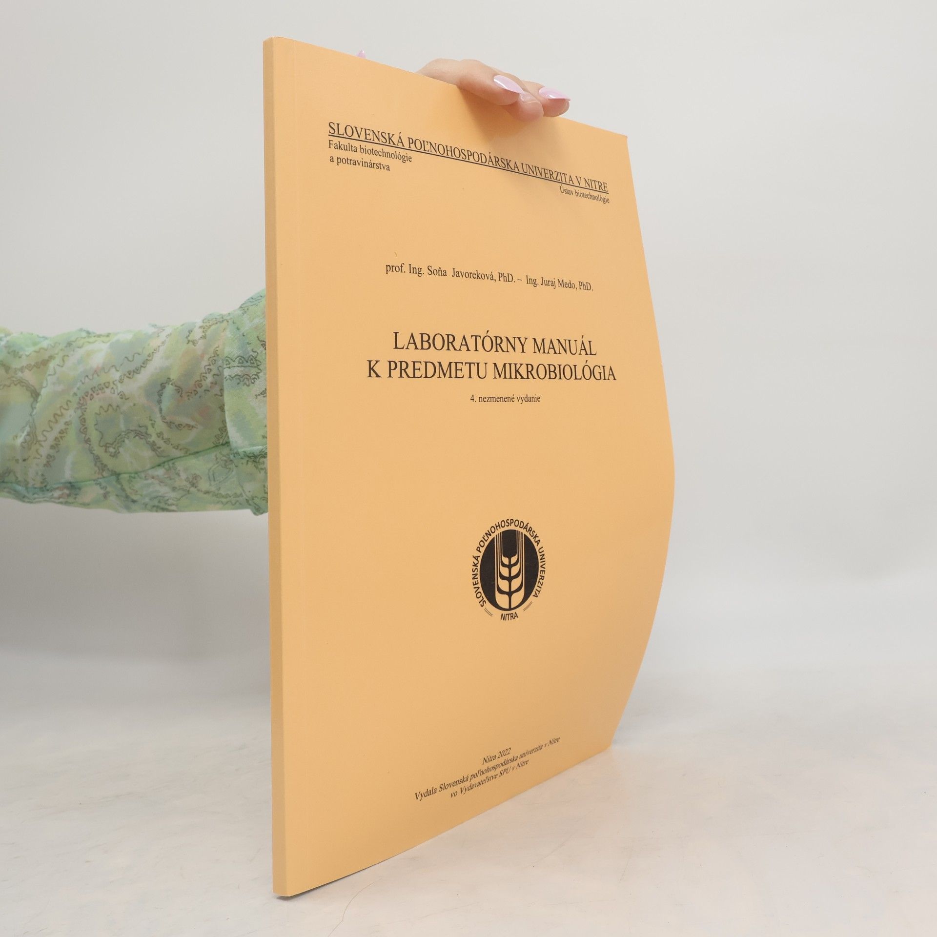Soňa Javoreková Laboratórny manuál k predmetu mikrobiológia