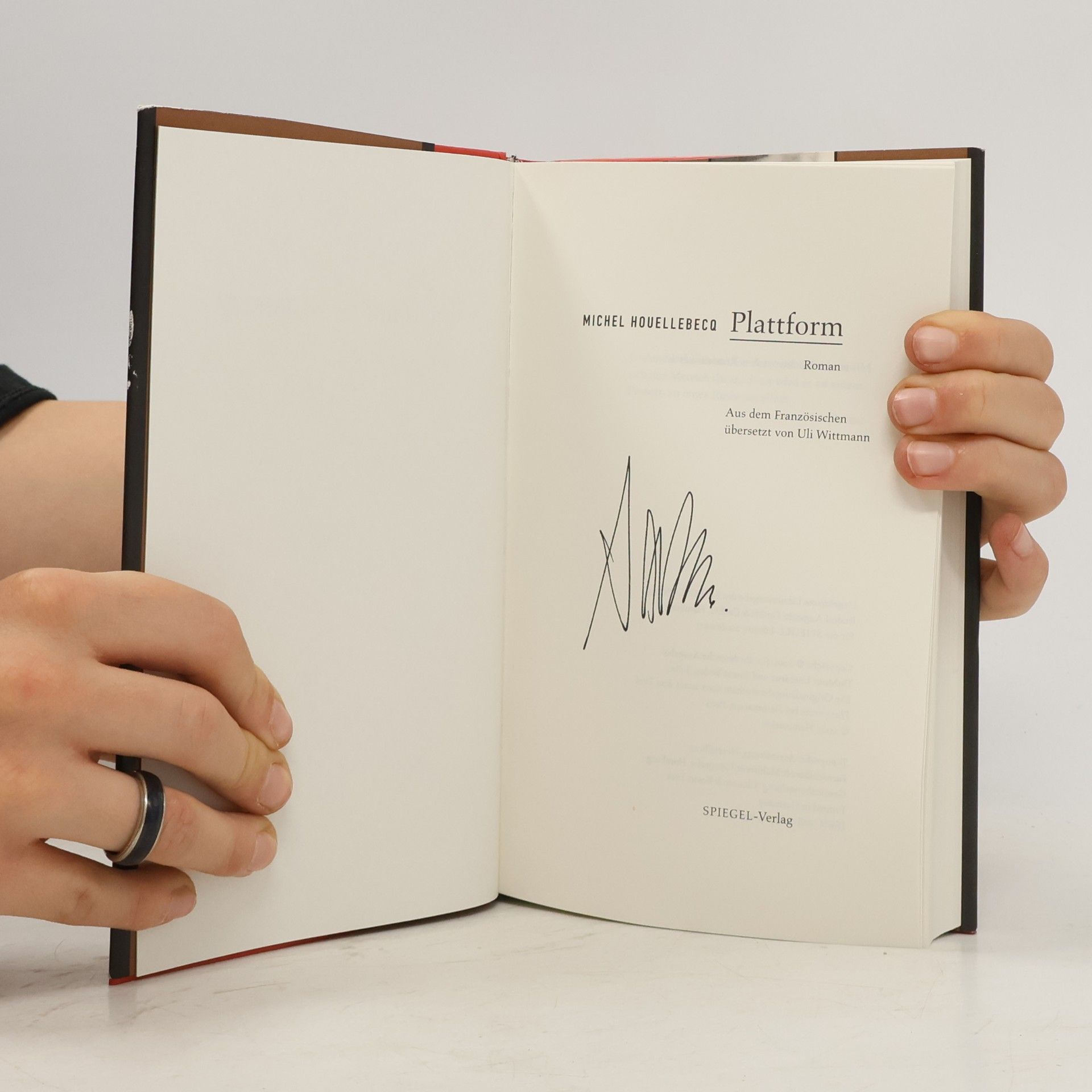 Michel Houellebecq Plattform