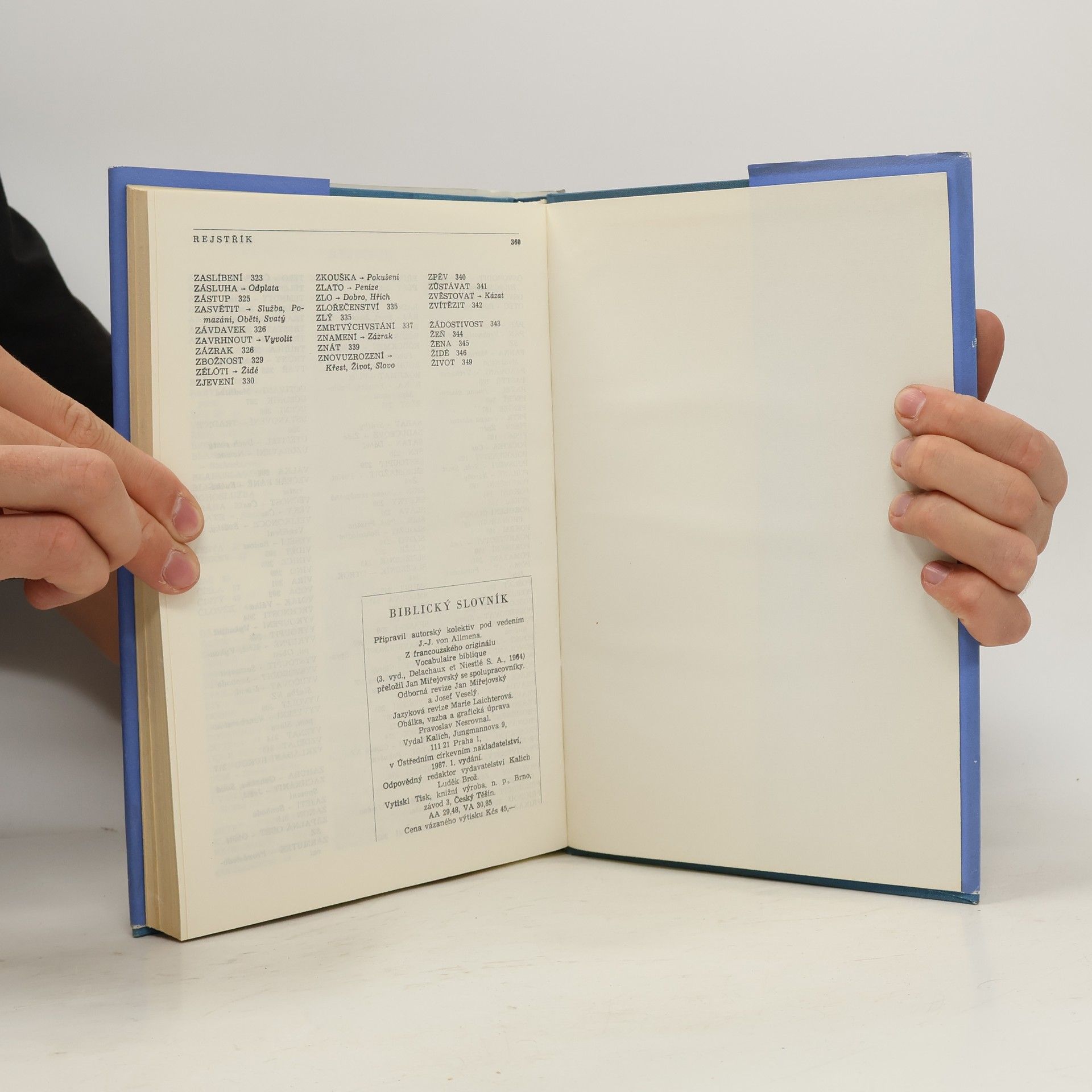 Kolektiv autorů Biblický slovník