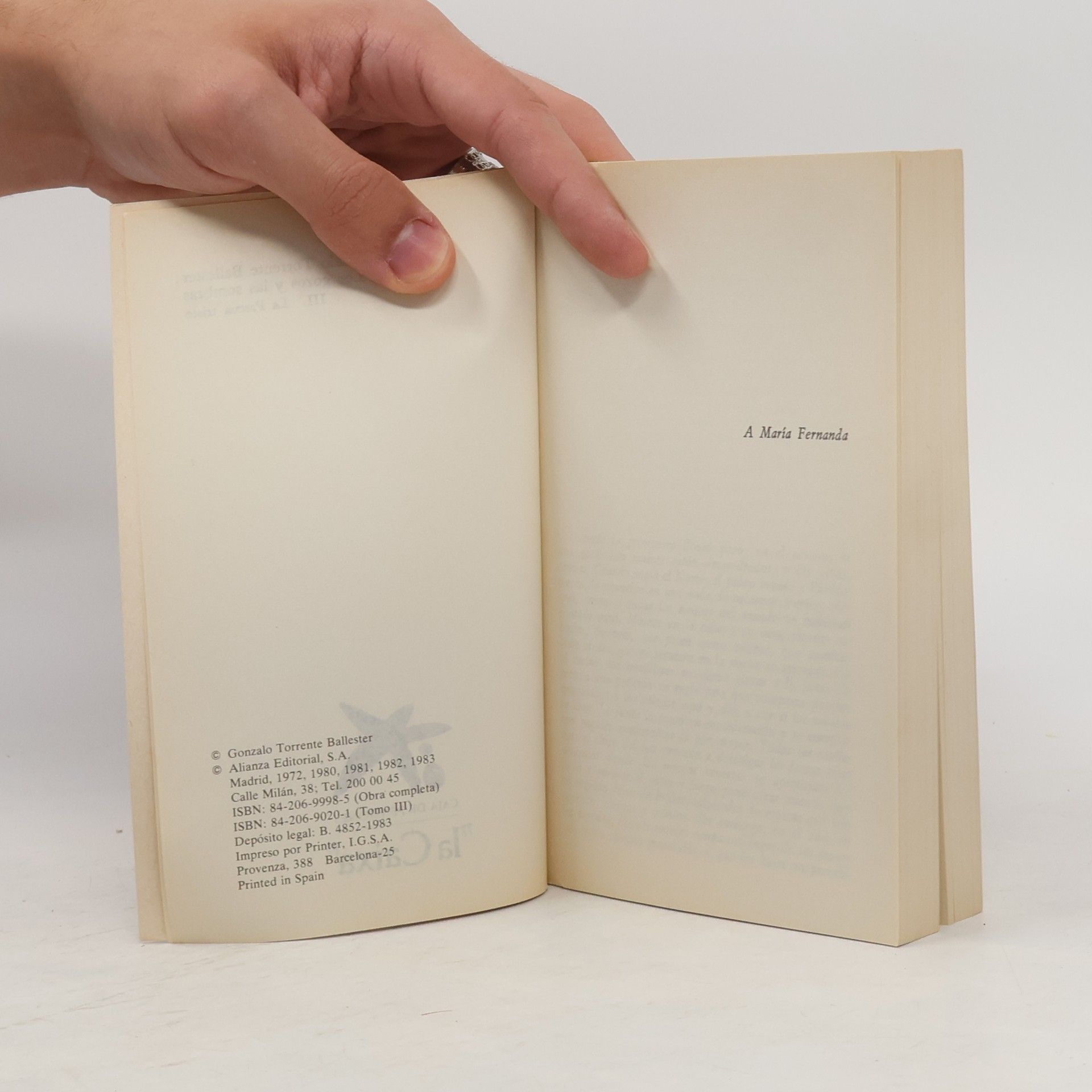 Gonzalo Torrente Ballester Los gozos y las sombras III