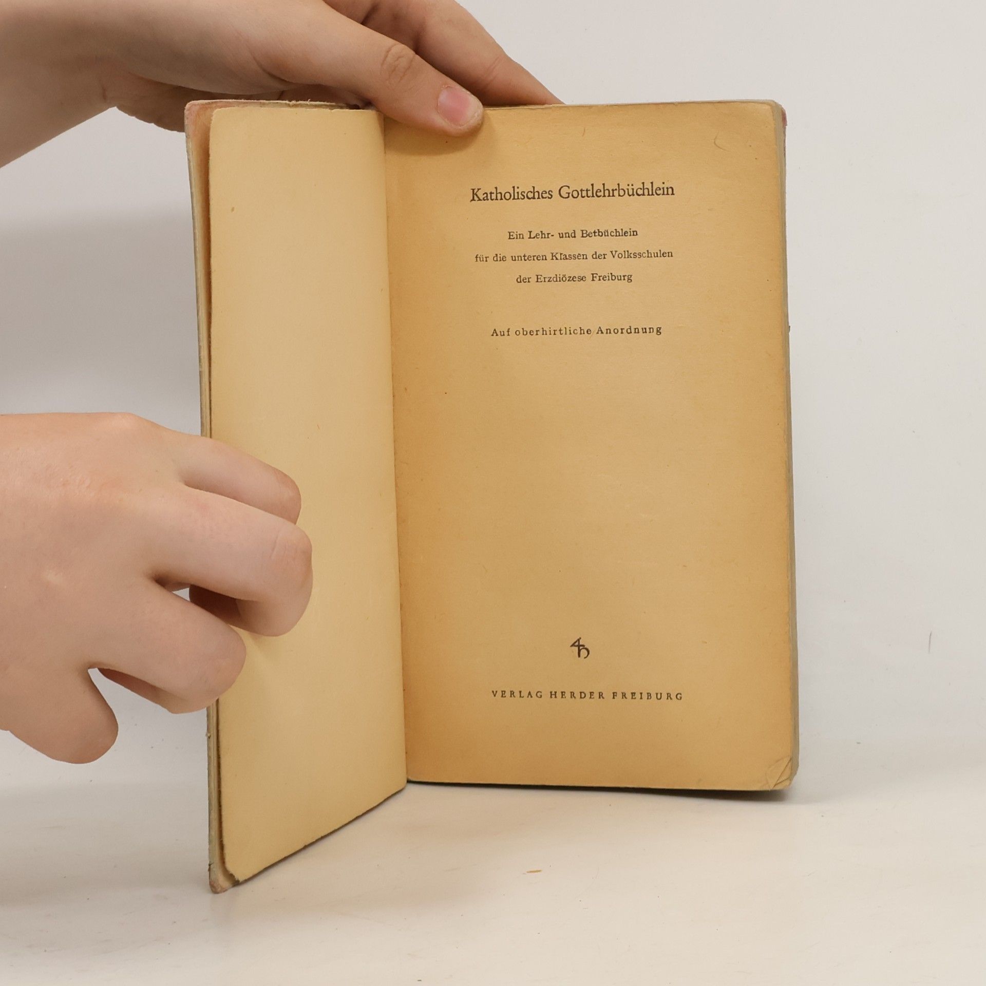 Various authors Katholisches Gottlehrbüchlein