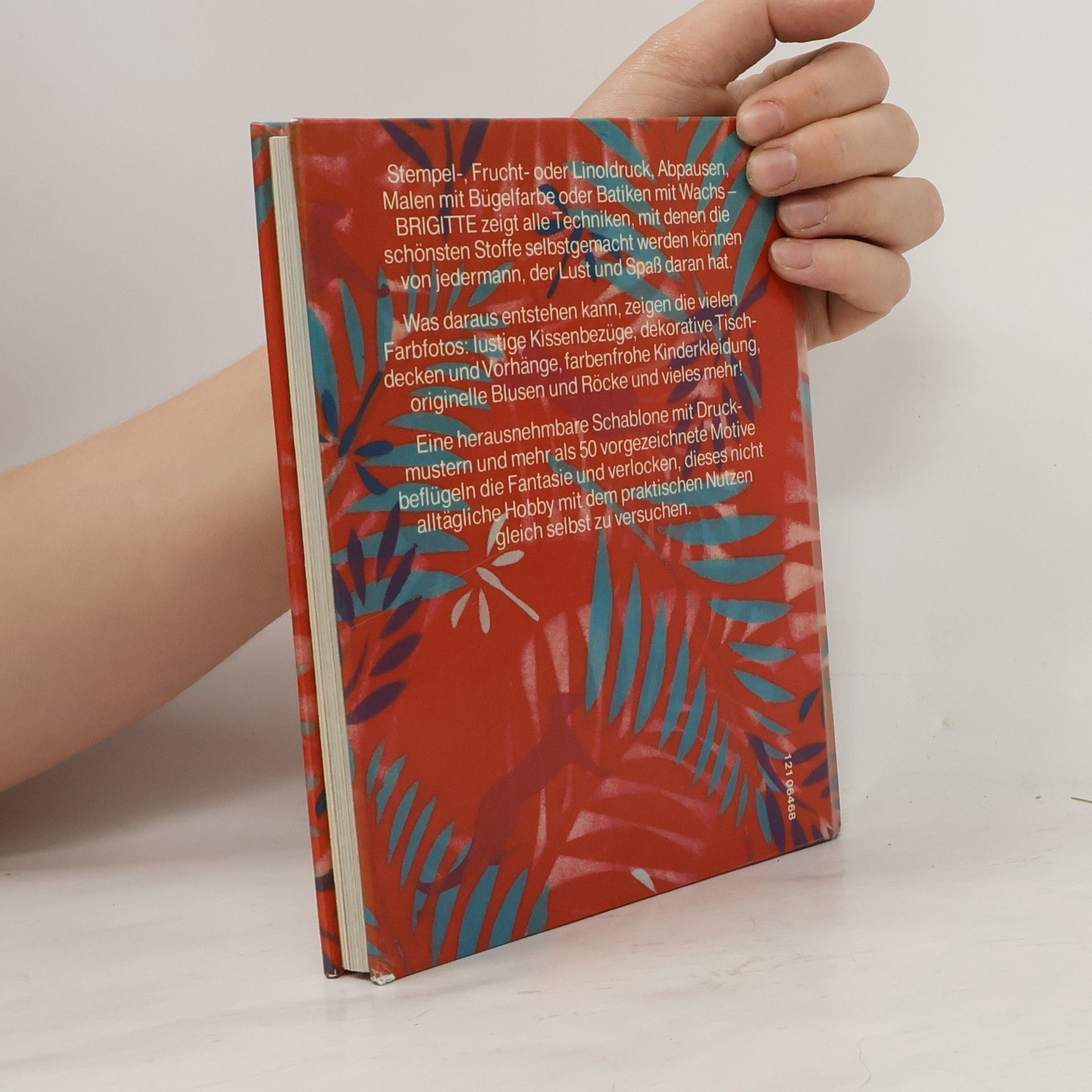 Jutta Oerngreen Brigitte, Batik und Stoffdruck