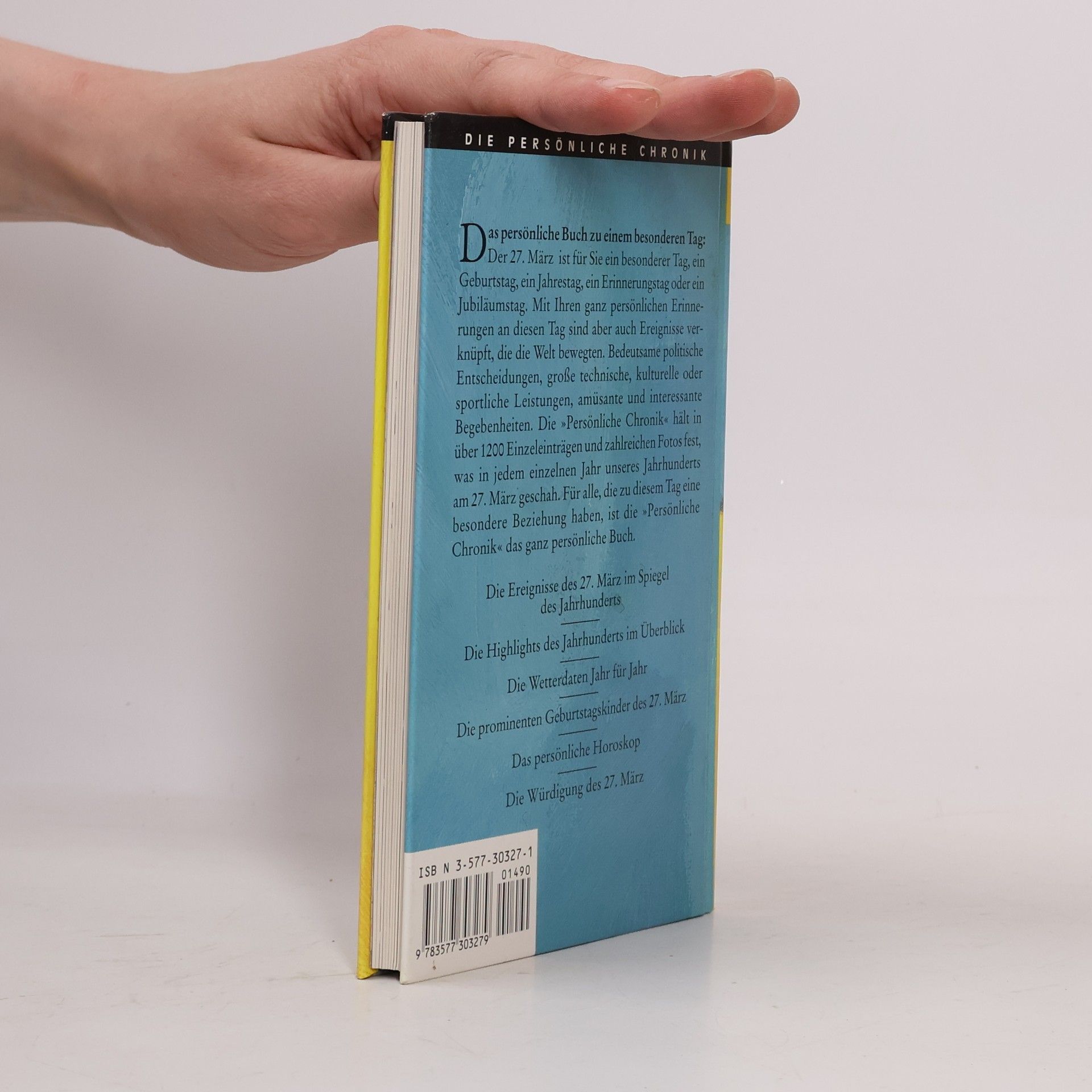 Autorenkollektiv Die Persönliche Chronik 27. März