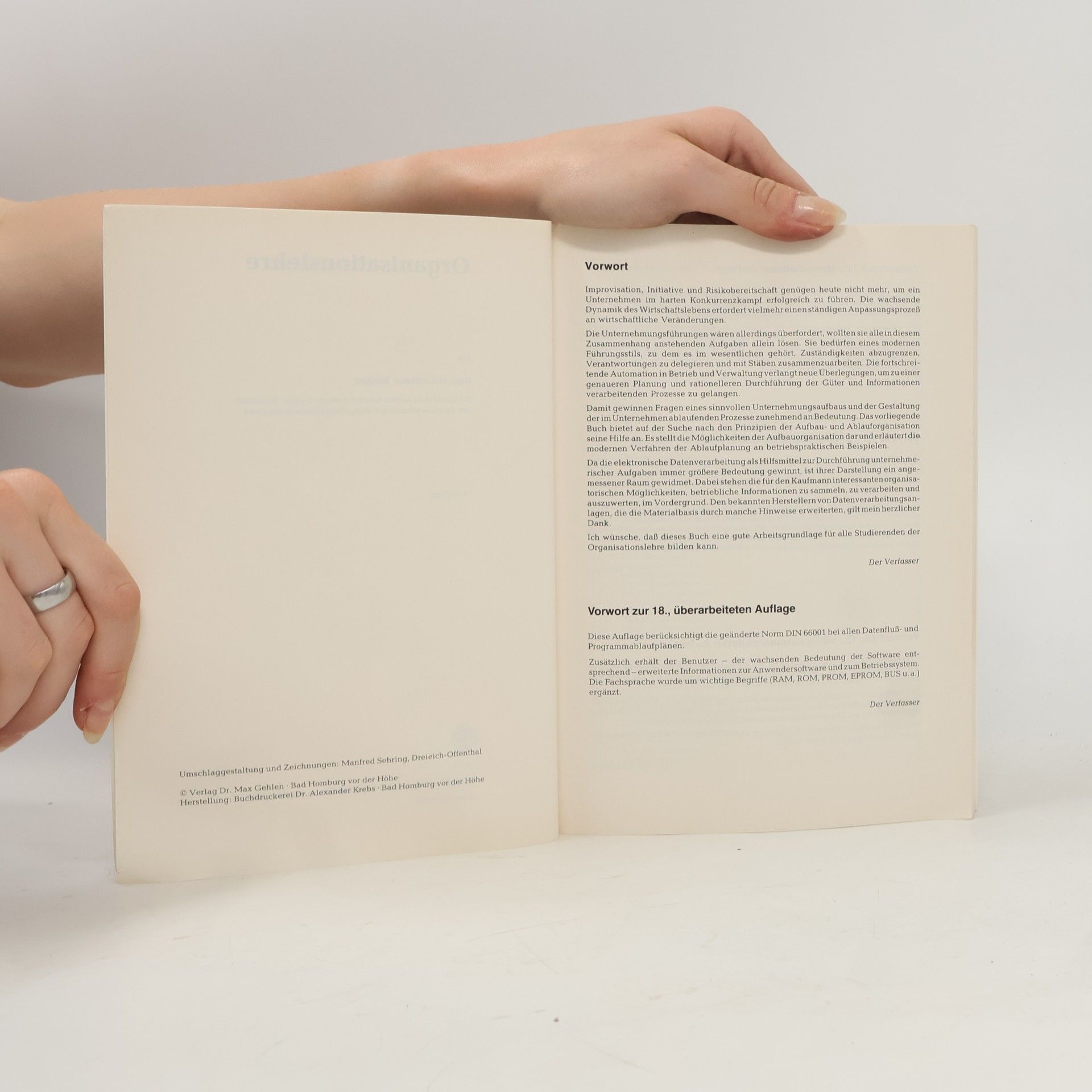 Othmar Bischoff Organisations lehre