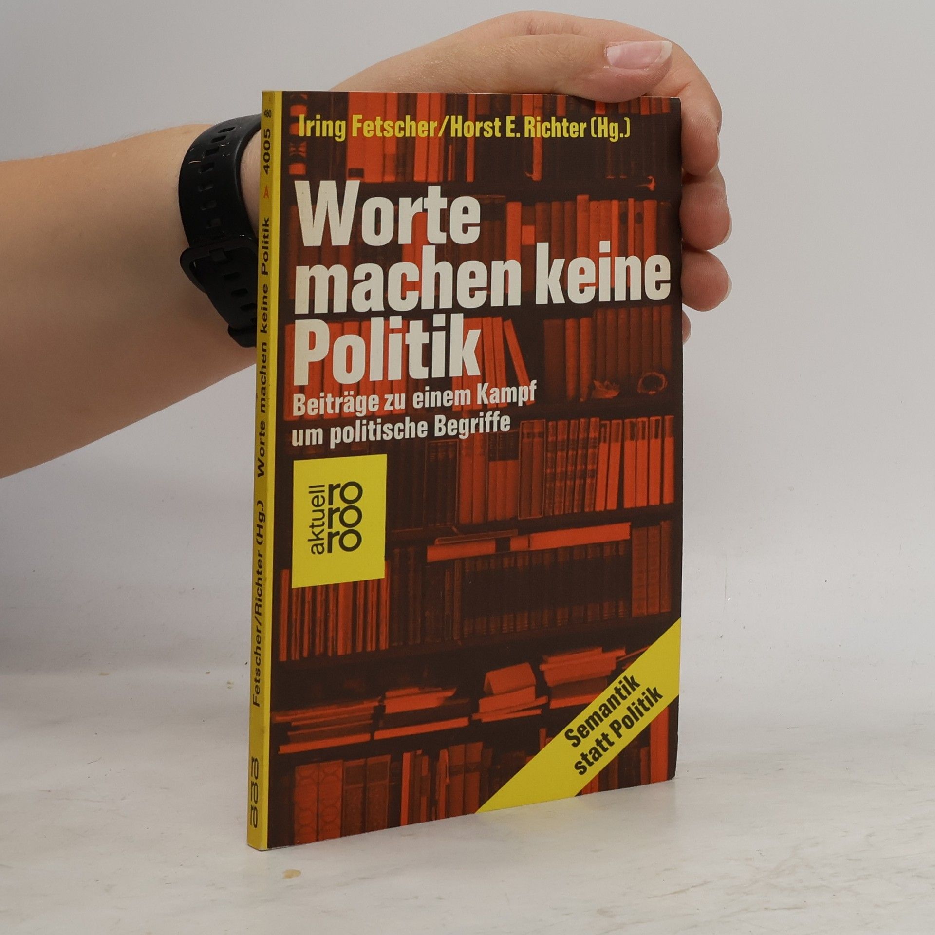 Iring Fetscher Worte machen keine Politik