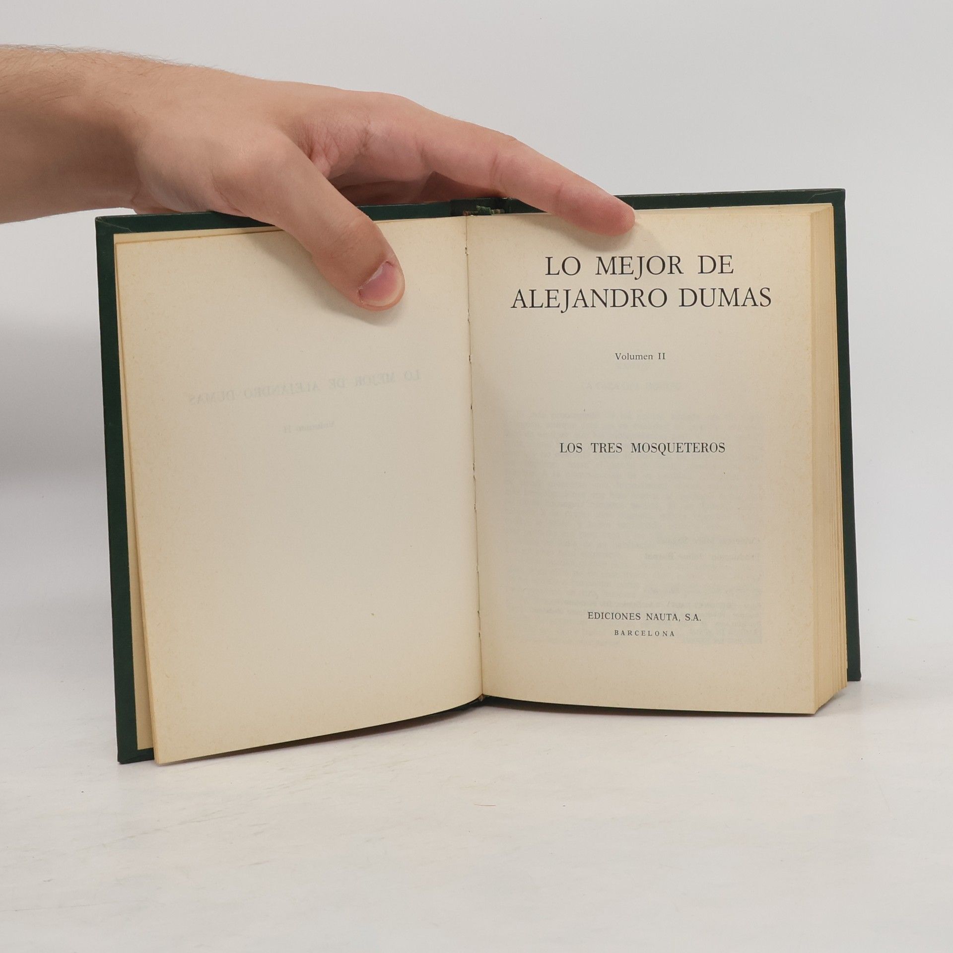 Alexandre Dumas der Ältere Lo mejor de Alejandro Dumas II.
