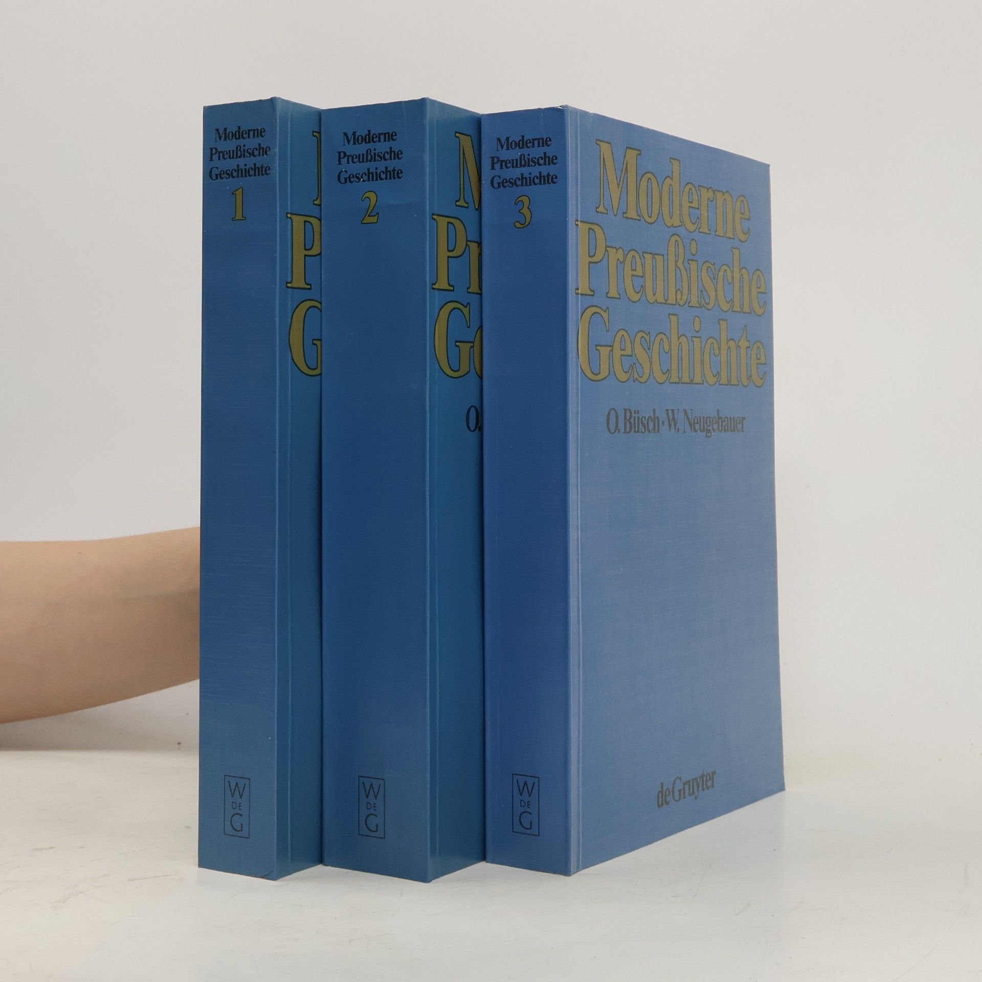 Otto Büsch Moderne Preußische Geschichte 1.-3.