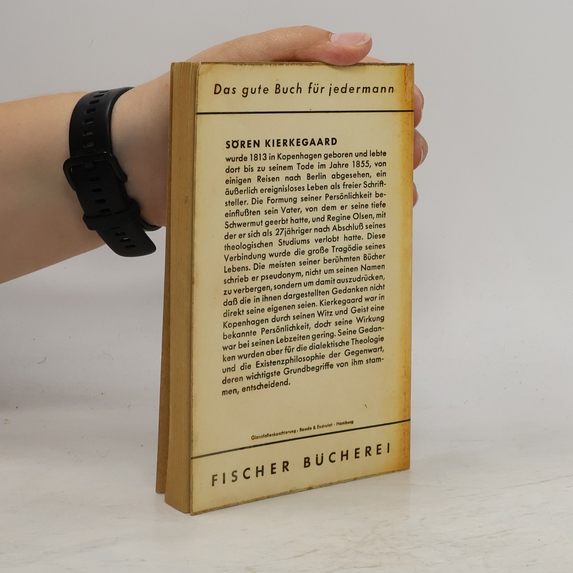 Søren Kierkegaard Die Krankheit zum Tode. Furcht und Zittern