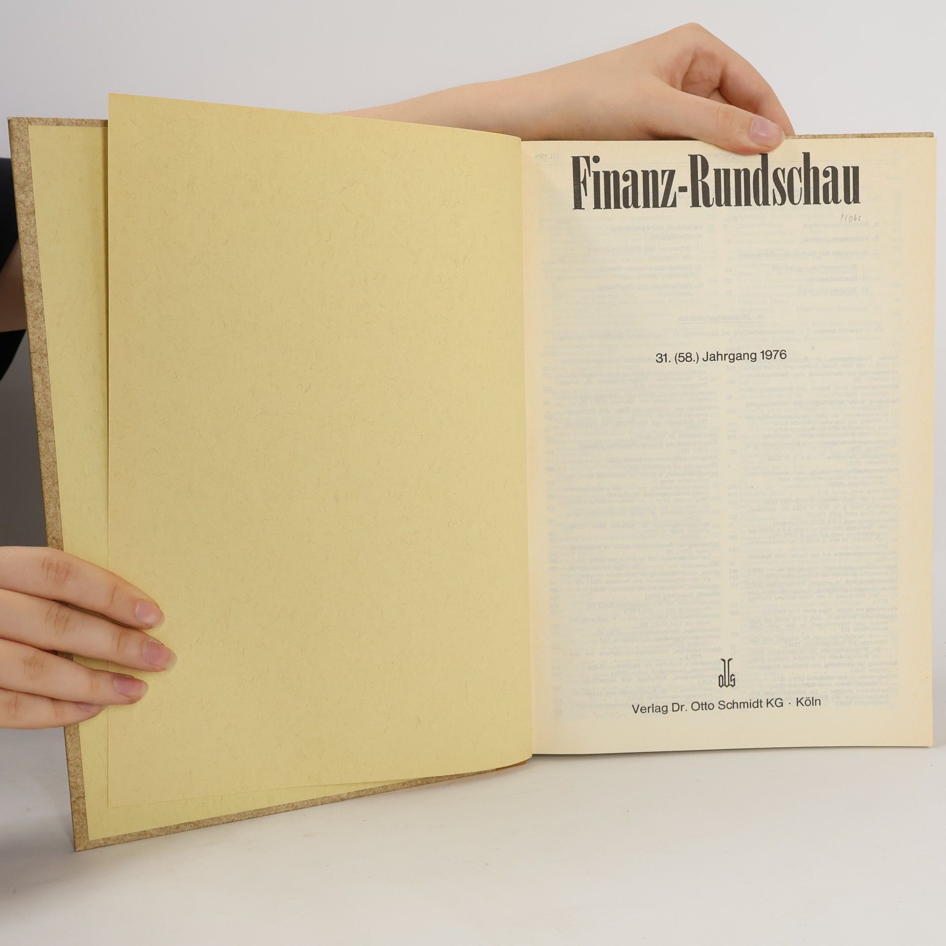 AA.VV. Finanz-Rundschau 1976