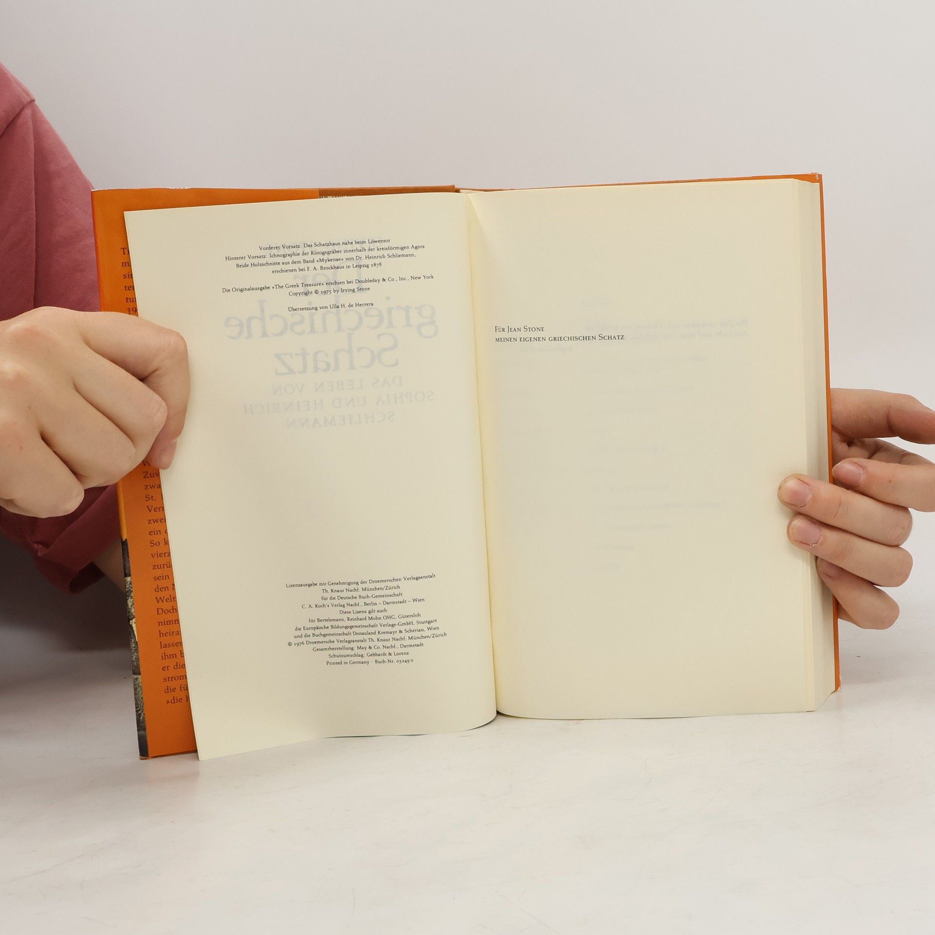 Irving Stone Der griechische Schatz