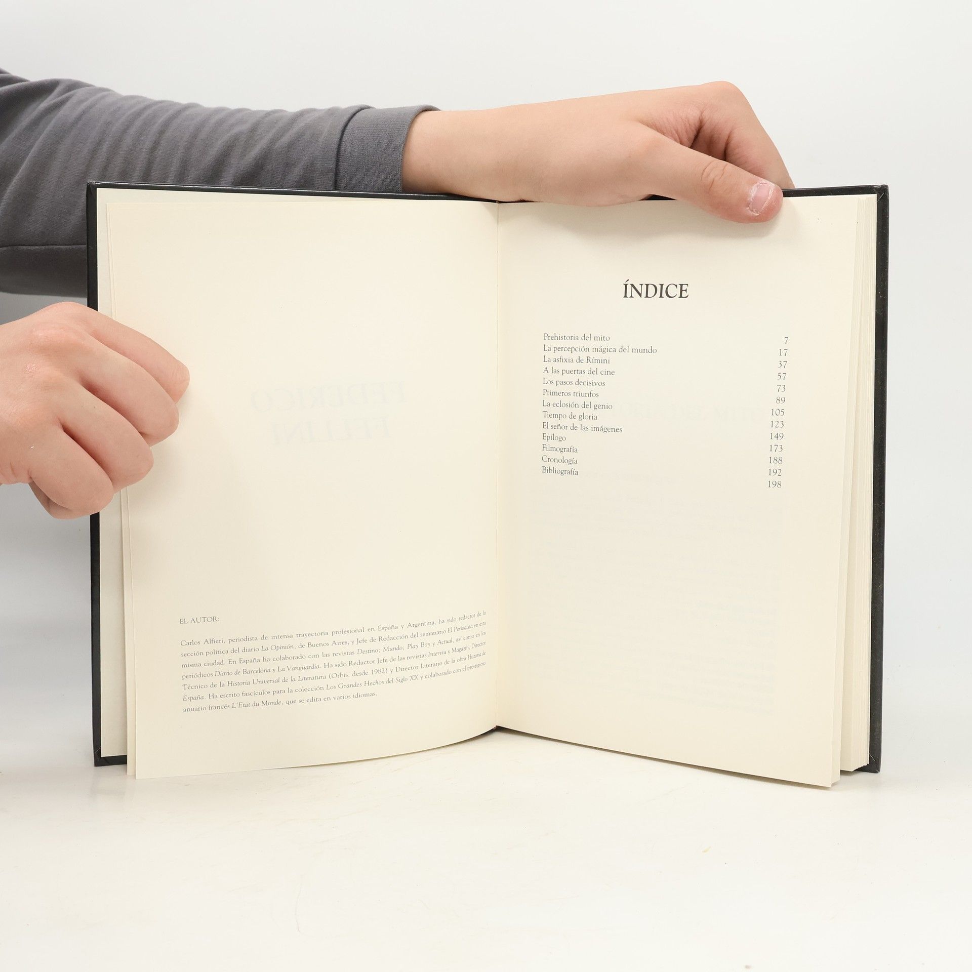 Carlos Alfieri Grandes biografías Federico Fellini