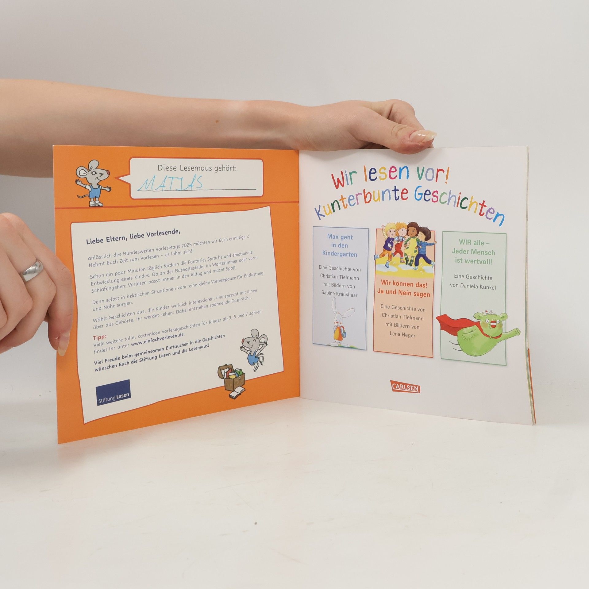 Autorenkollektiv Wir lesen vor! Kunterbunte Geschichten
