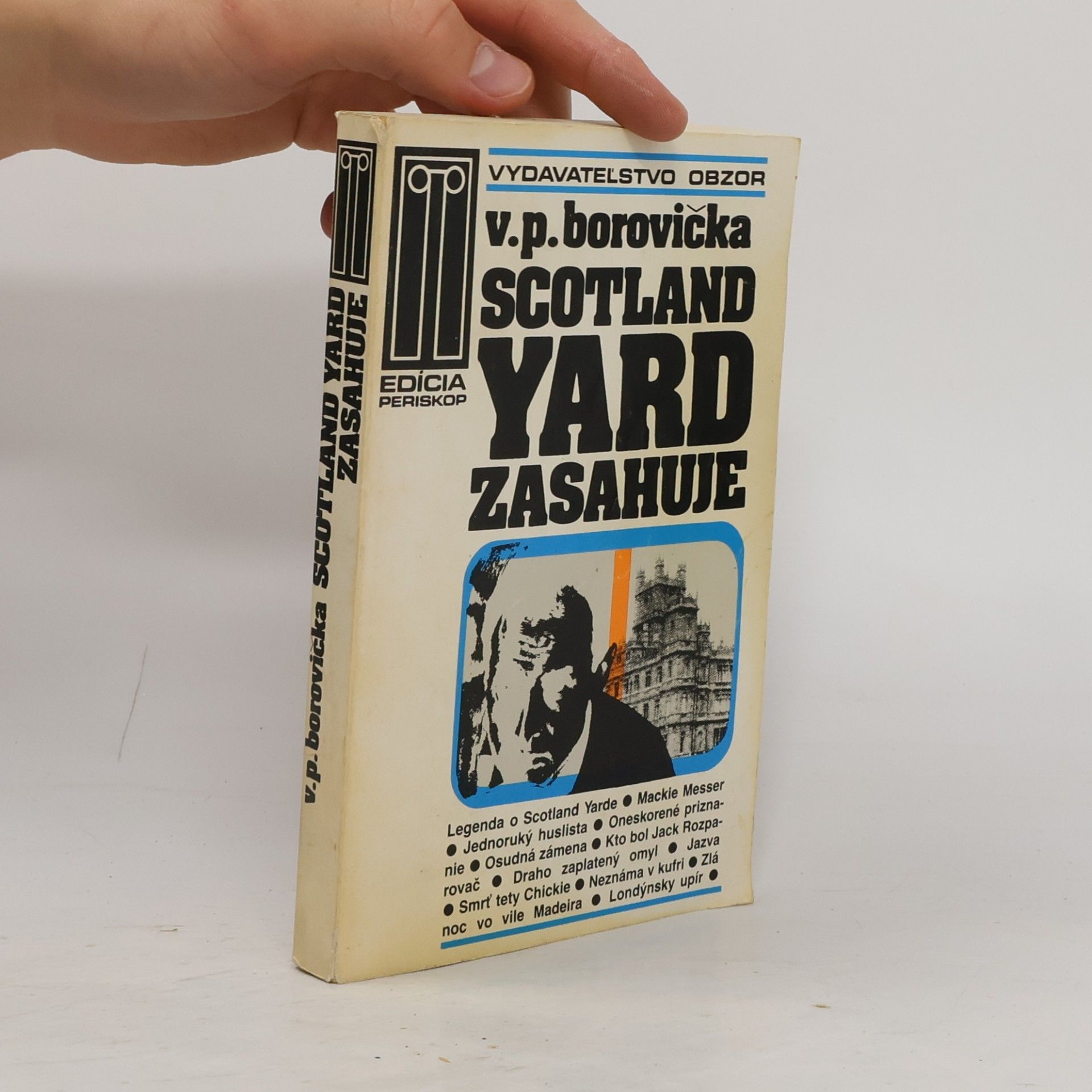 Václav Pavel Borovička Scotland Yard zasahuje