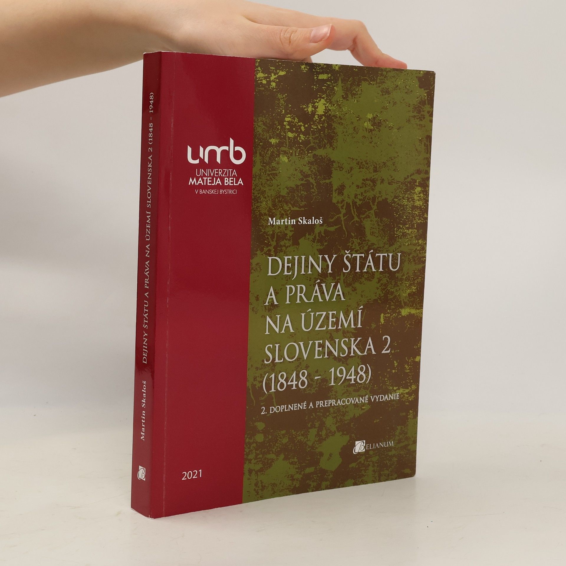 Auteurscollectief Dejiny štátu a práva na území Slovenska 2