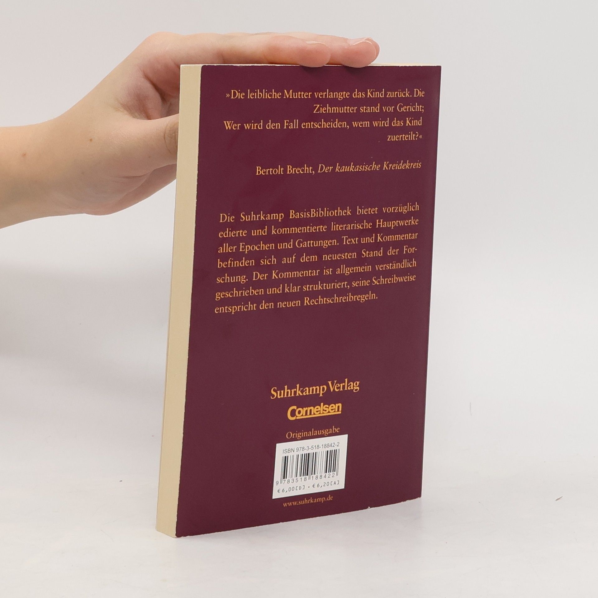 Bertolt Brecht Der kaukasische Kreidekreis