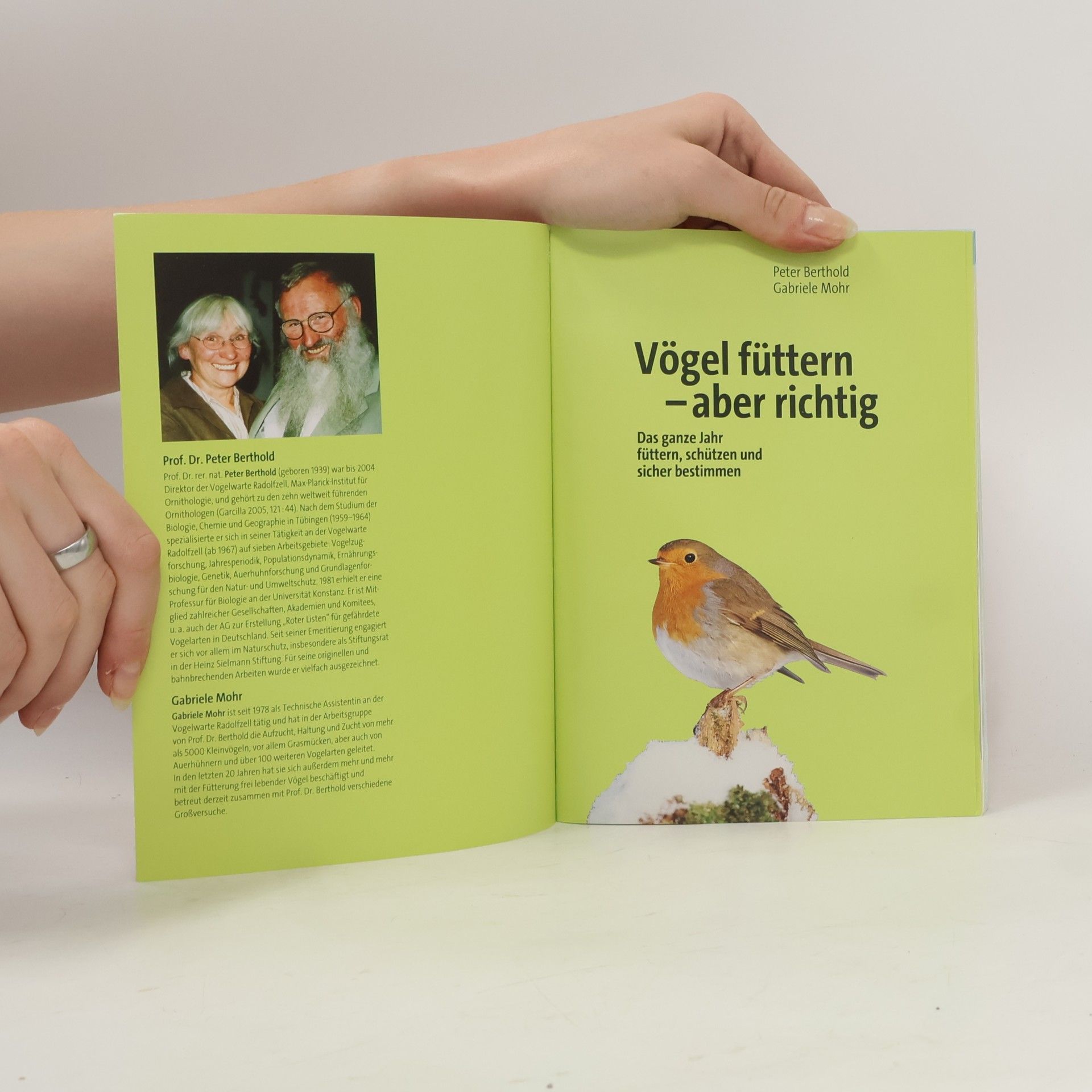 Peter Berthold Vögel füttern - aber richtig