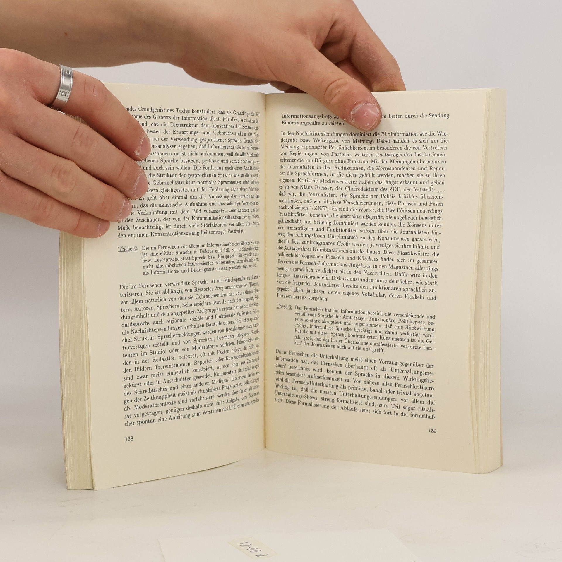 Gerhard Stickel Jahrbuch des Instituts für Deutsche Sprache - 1989: Deutsche Gegenwartssprache