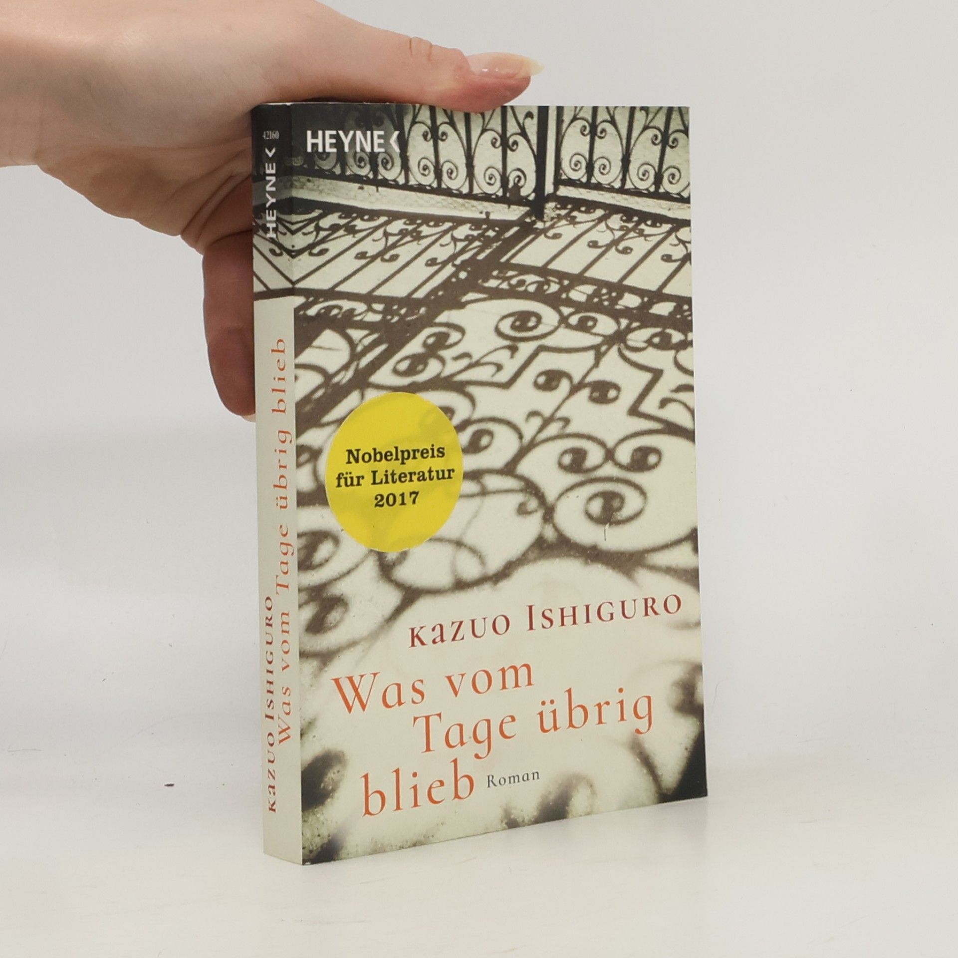 Kazuo Ishiguro Was vom Tage übrig blieb