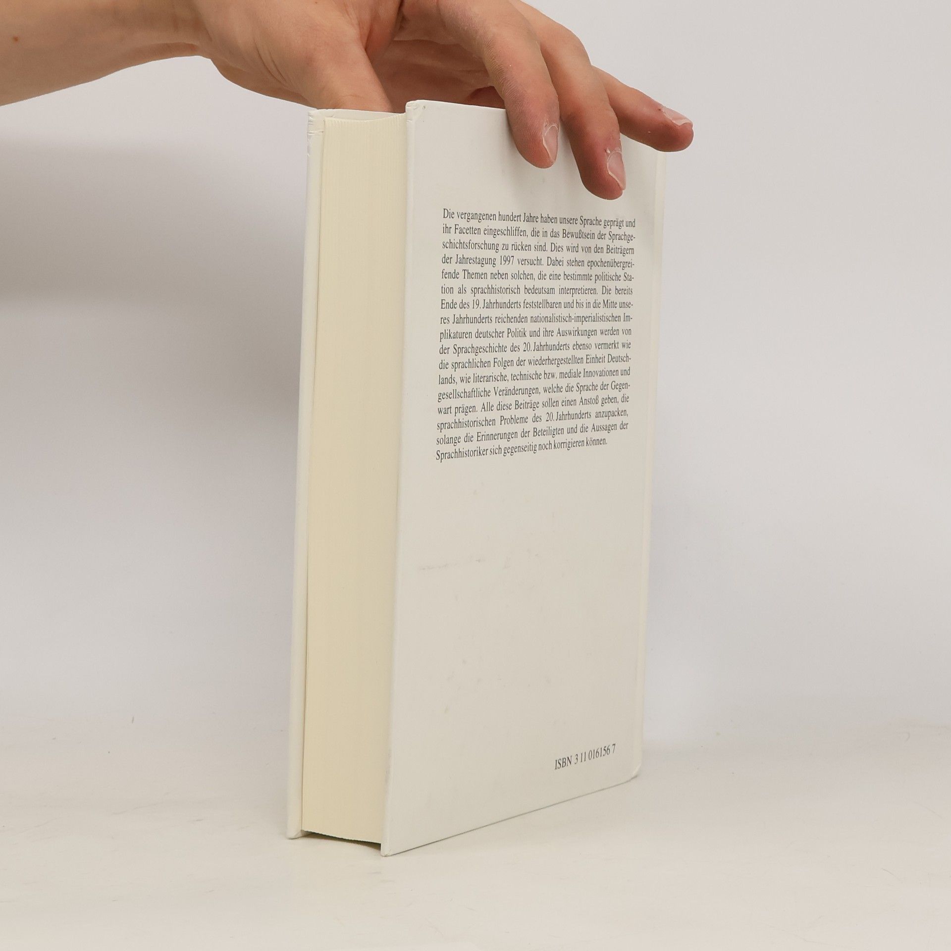 Heidrun Kämper-Jensen Jahrbuch des Instituts für Deutsche Sprache - 1997: Das 20. Jahrhundert