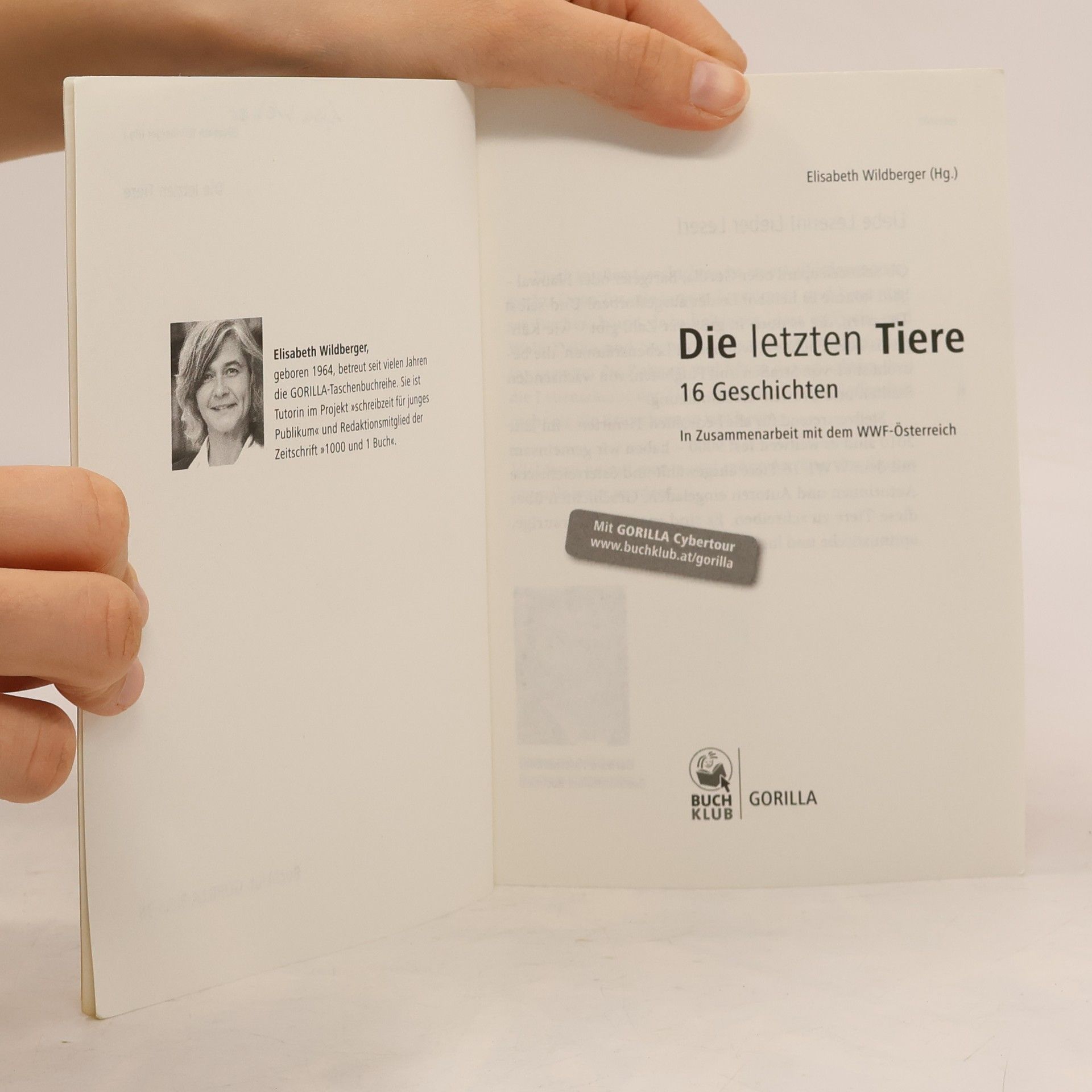 Various authors Die letzten Tiere. Buchklub Gorilla