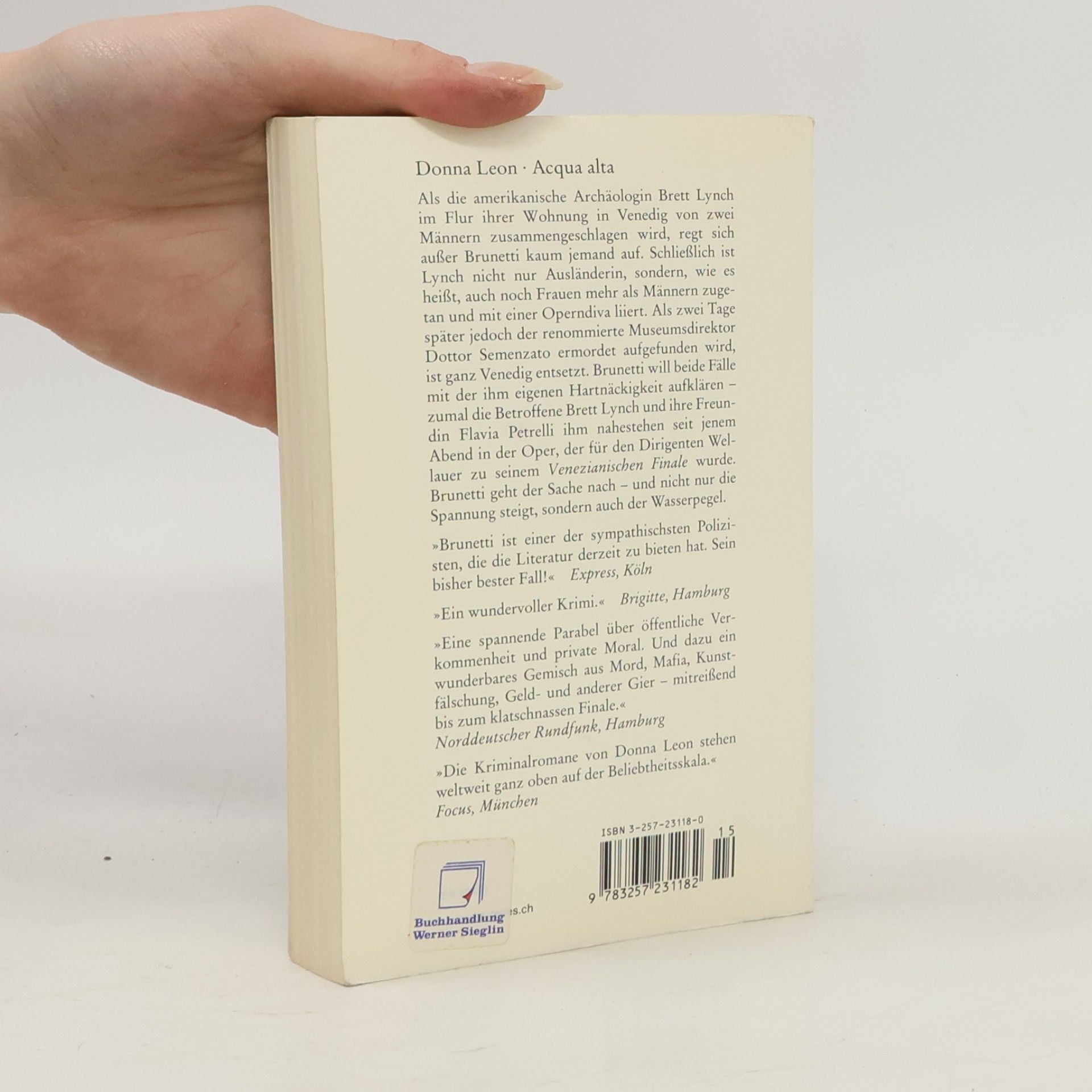 Donna Leon Acqua alta
