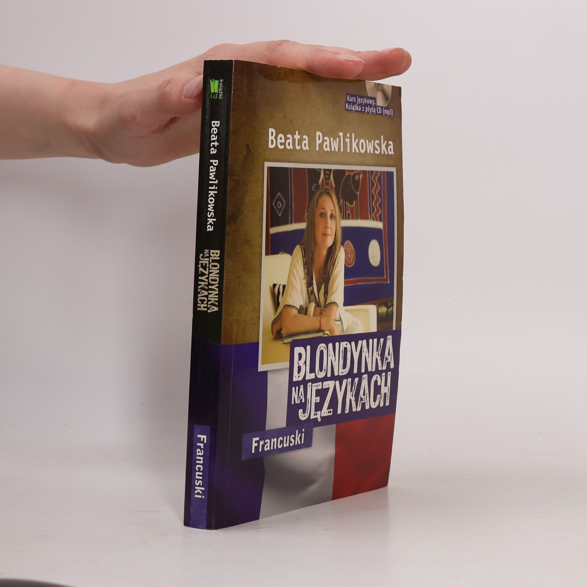 Beata Pawlikowska Blondynka na językach. Francuski: Kurs językowy. Książka z płytą CD (mp3)