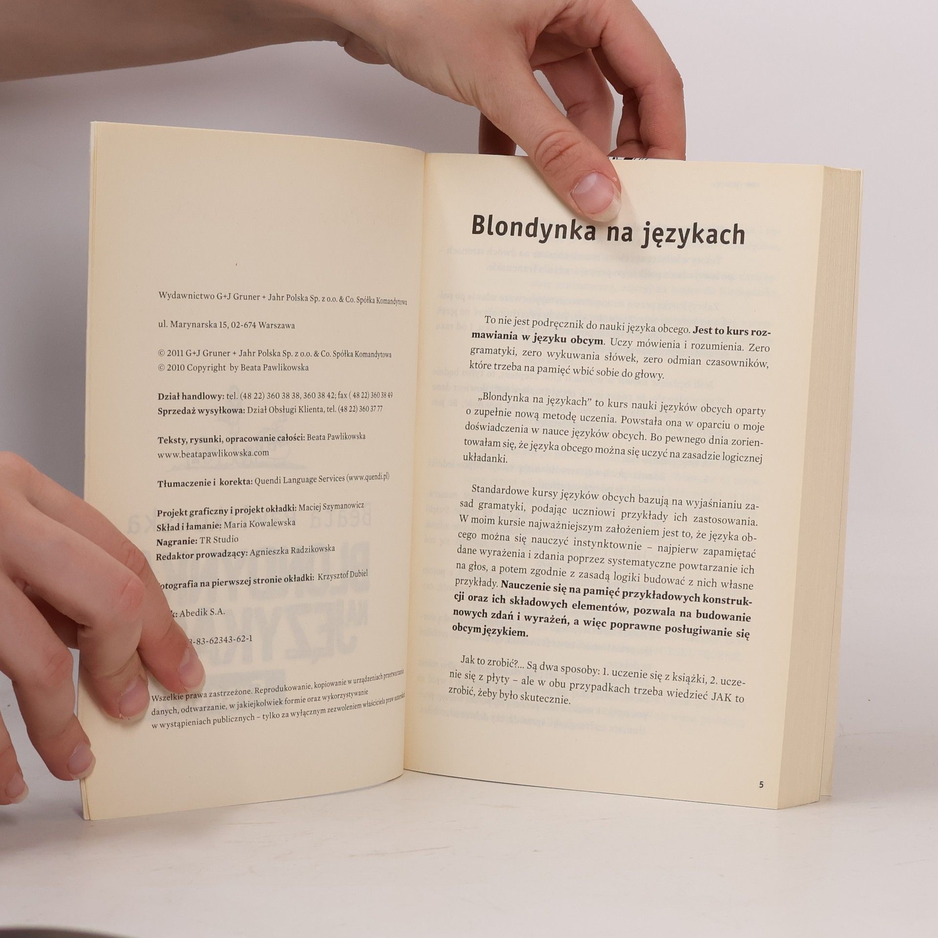 Beata Pawlikowska Blondynka na językach. Francuski: Kurs językowy. Książka z płytą CD (mp3)